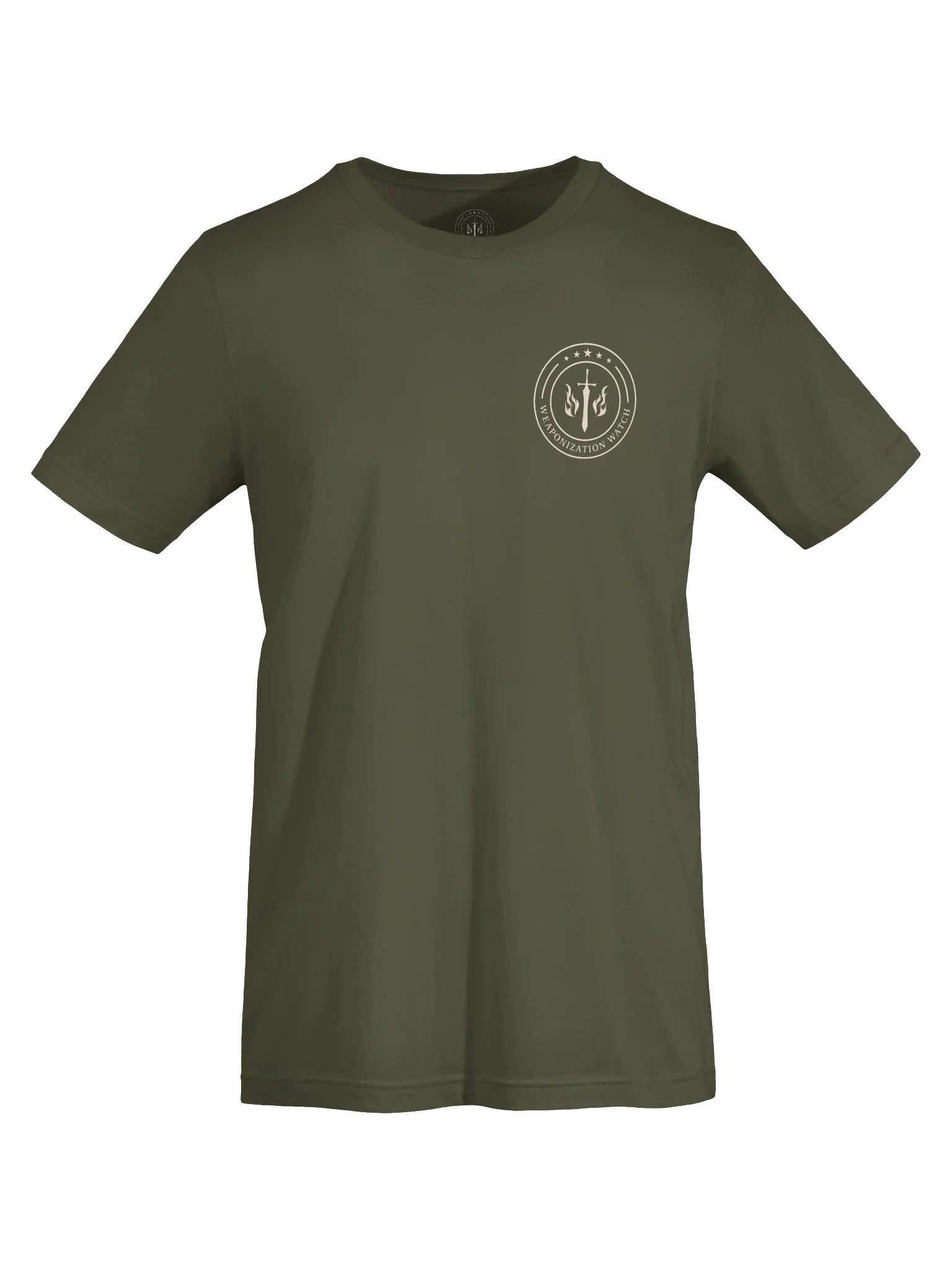 WW “Not On Our Watch” Tee in Army Green product image (5)