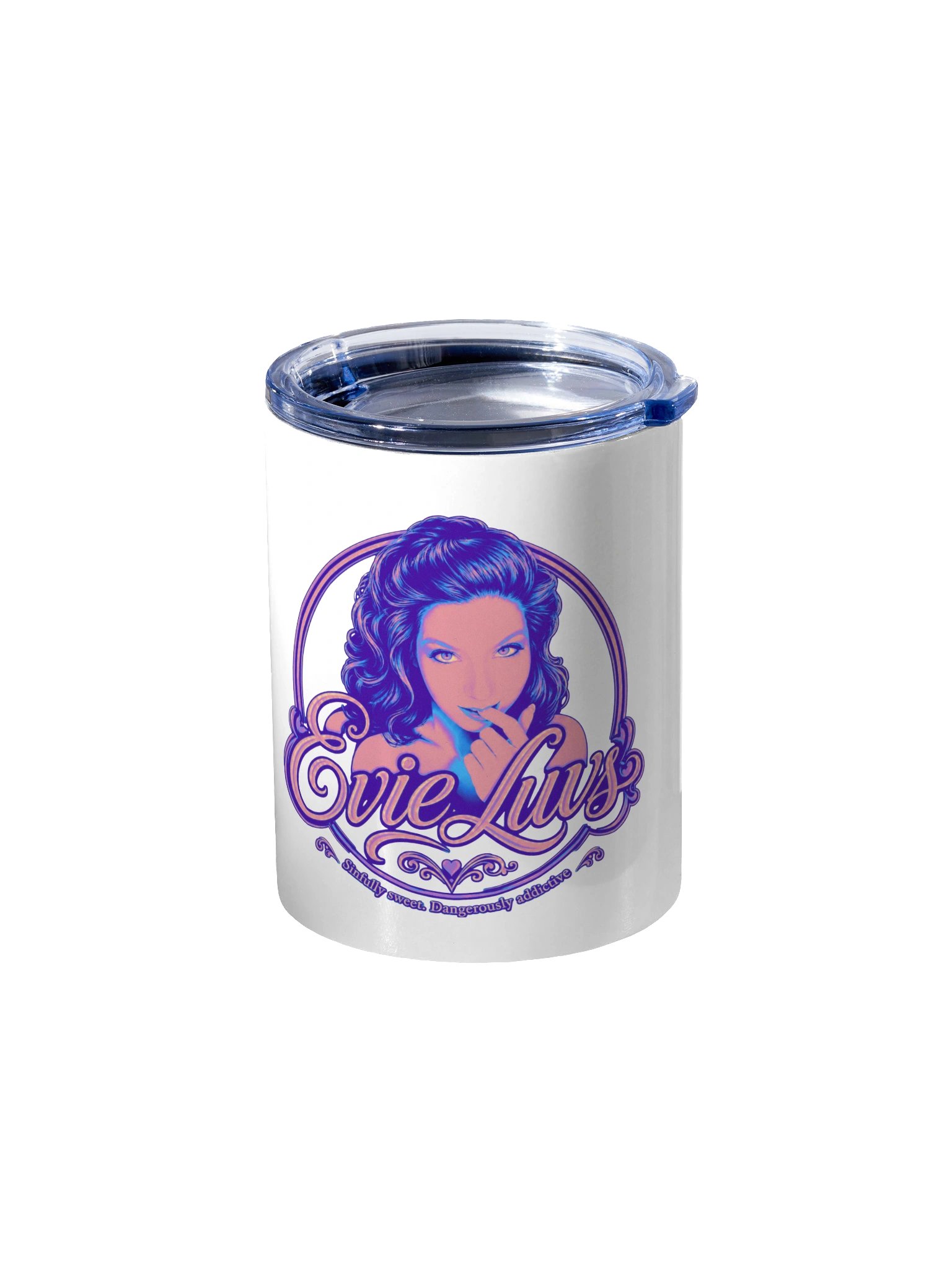 Double-Sided Portrait Logo Lidded Tumbler product image (2)