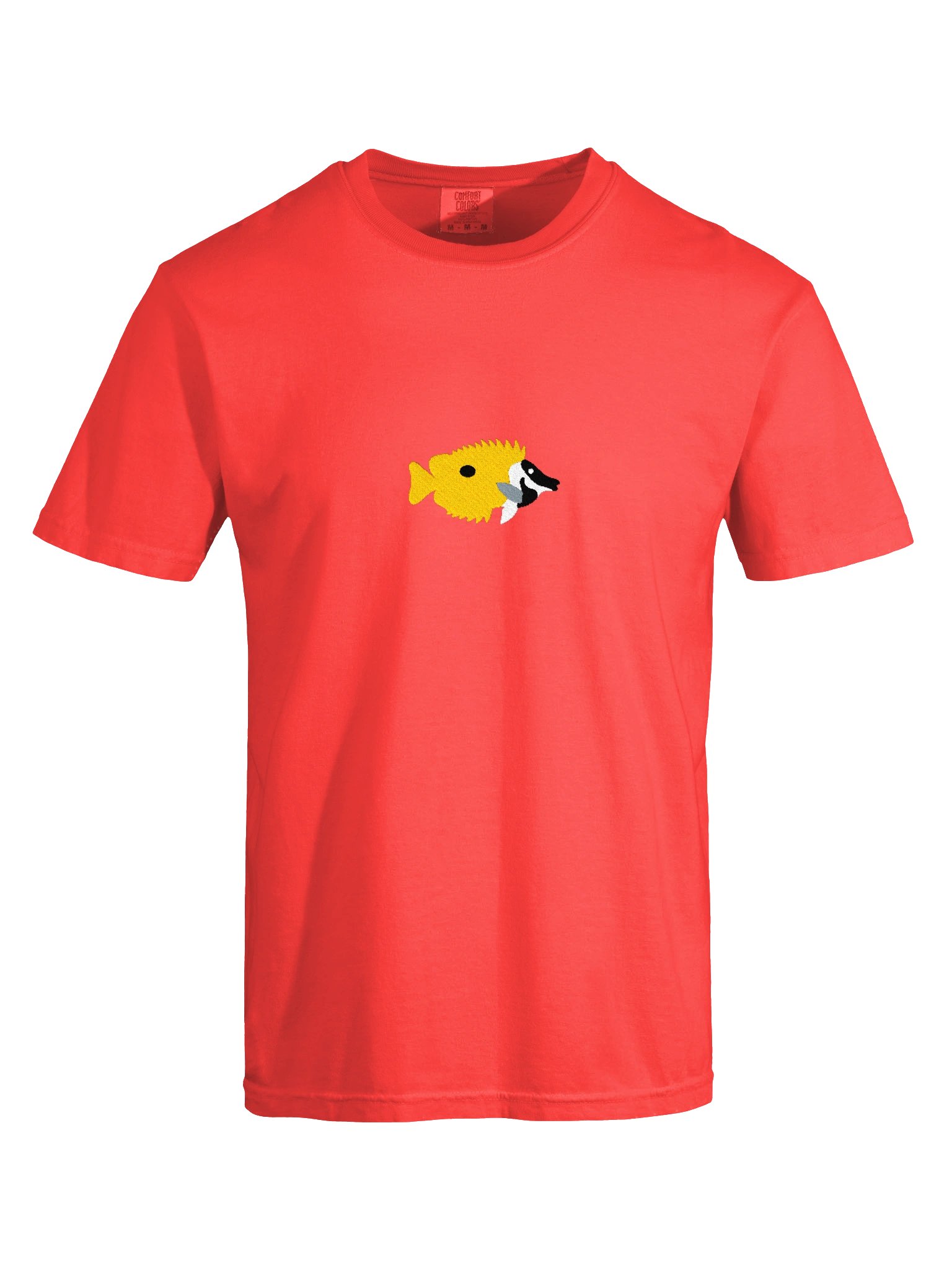 Foxface Rabbitfish Premium T-Shirt (Embroidered) for Reef and Marine Aquarium Lovers product image (12)