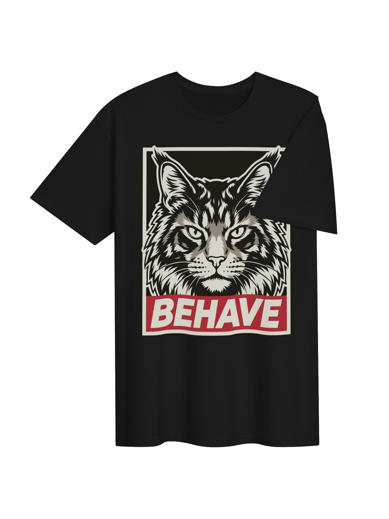 Behave Maine Coon Tee product image (85)