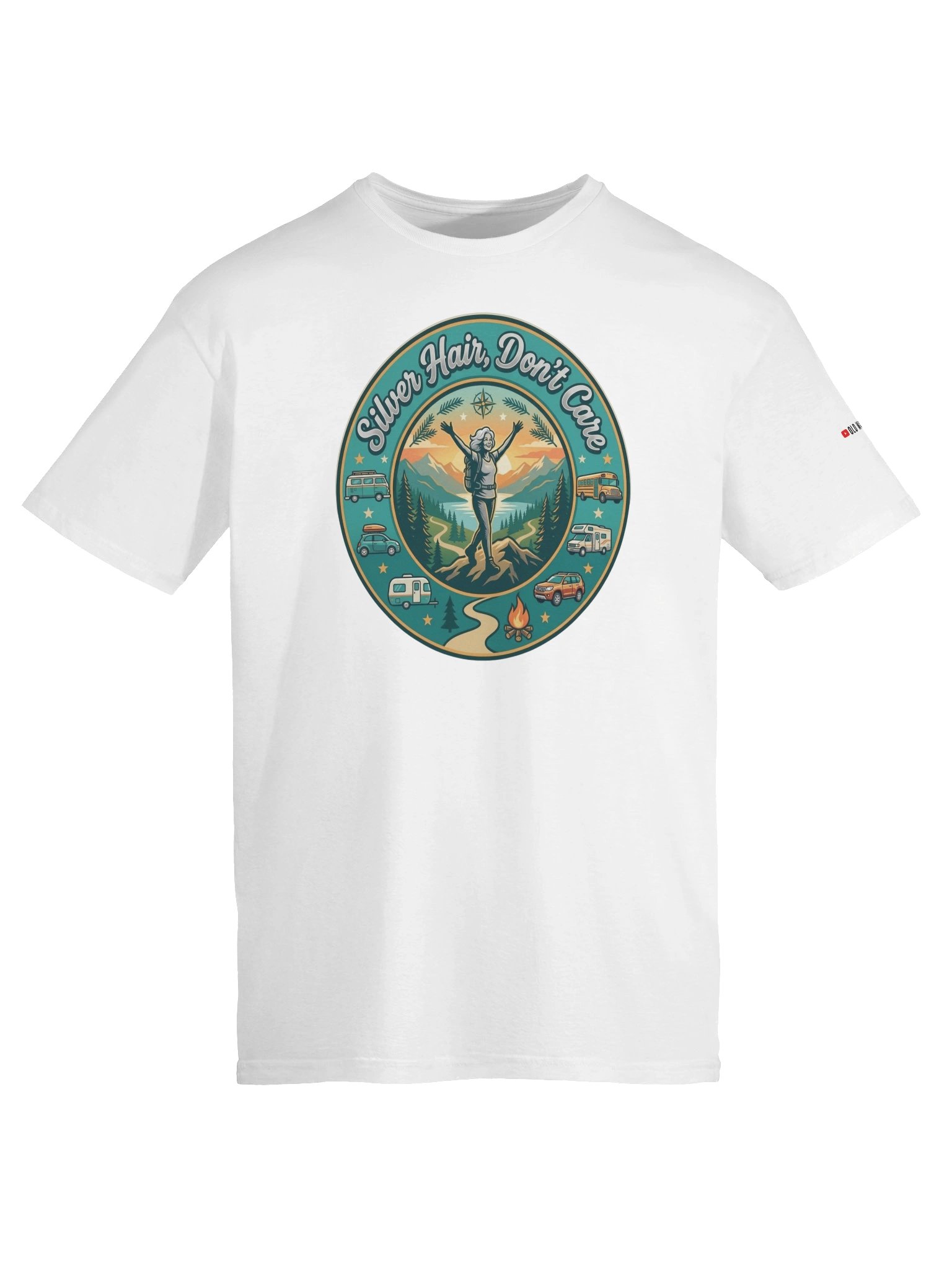 Silver Hair, Don’t Care Rig Tour Women's Comfort Tee product image (63)