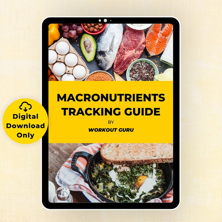 Macronutrients Tracking Guide Ebook product image (1)