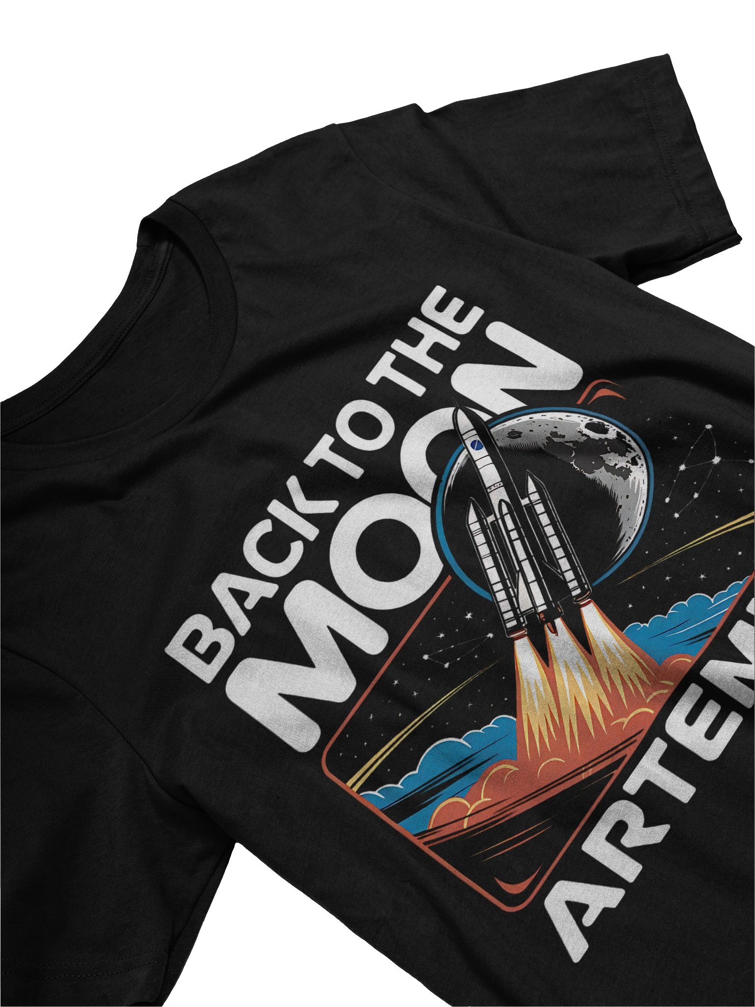Artemis II Launch to The Moon Space Mission 2026 Supersoft T-shirt product image (27)