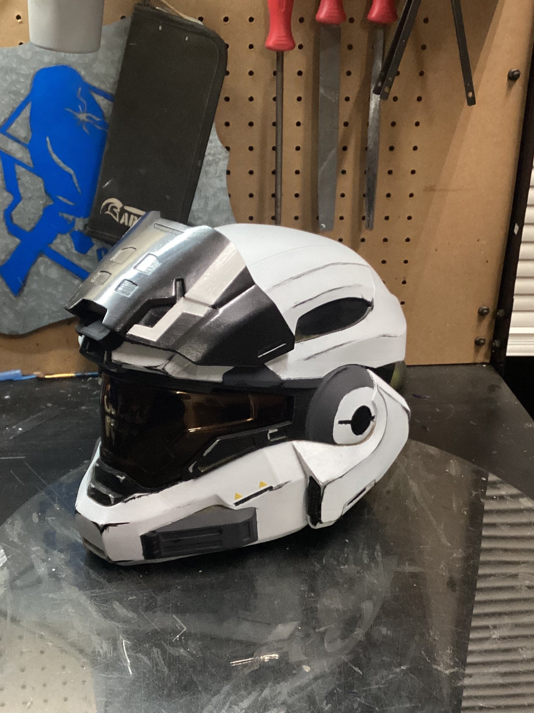 Reach Noble 6 Mark VB Helmet life size 3D Printed Prop product image (8)