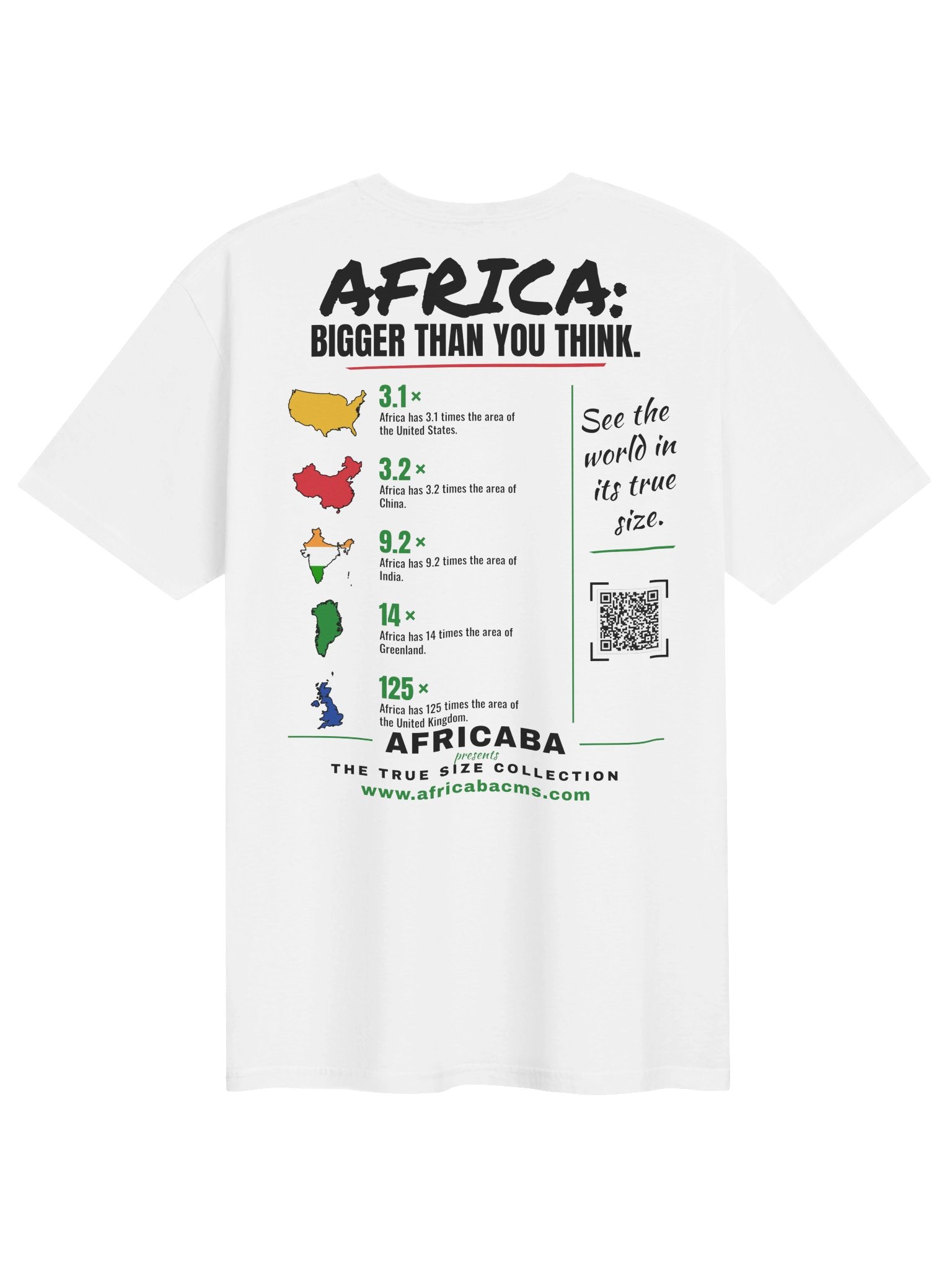 Size Matters – Africaba True Size Tee product image (4)