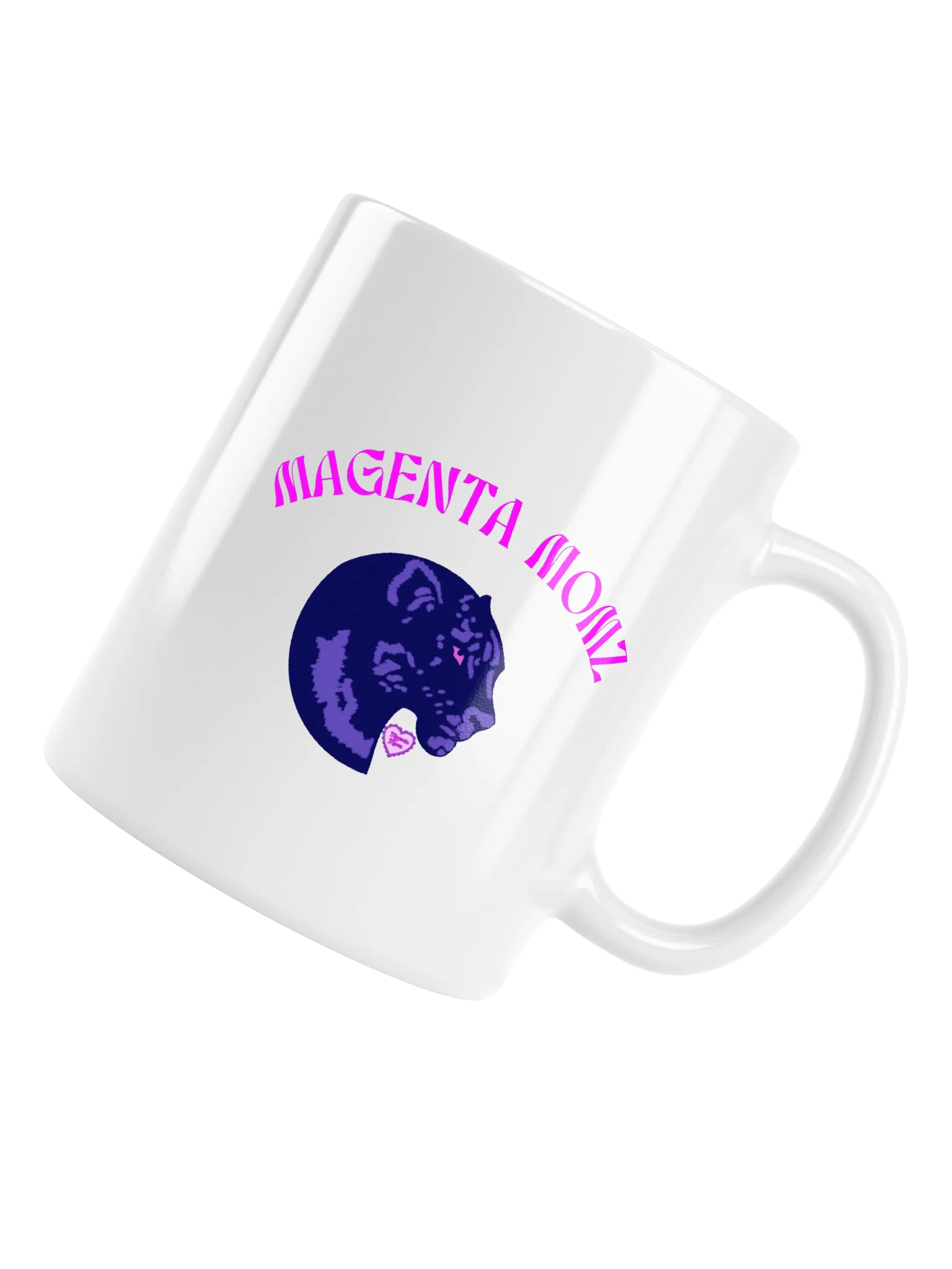 MAGENTA MOMZ PANTHER HEAD MUG product image (6)