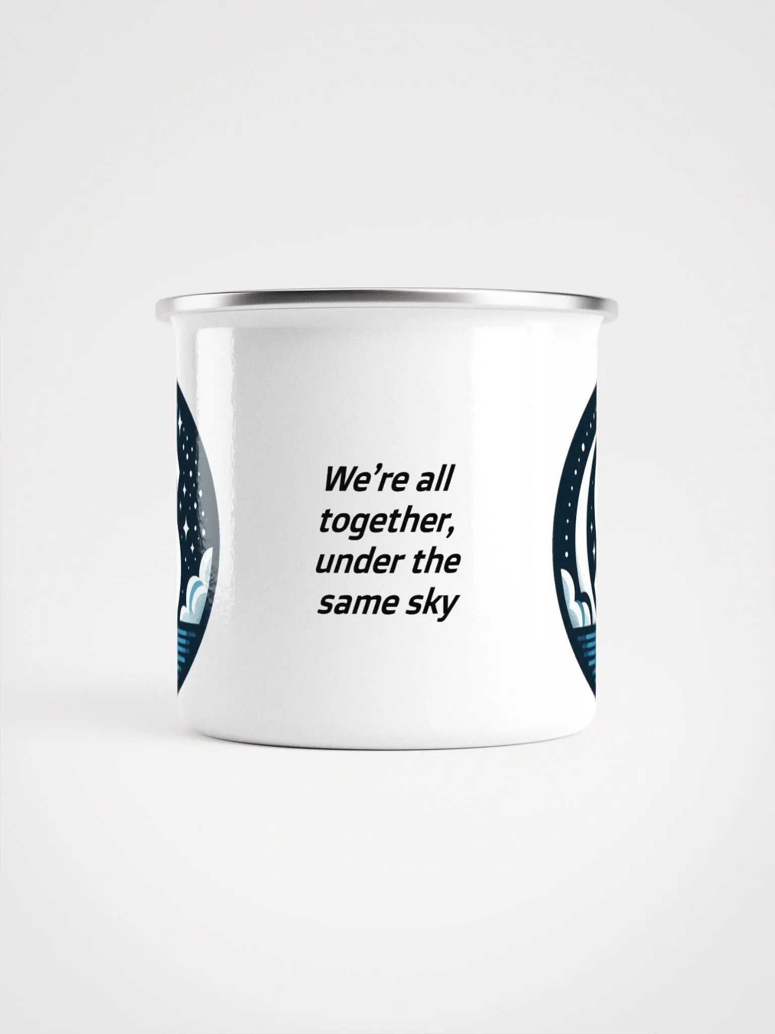 Enamel Under The Same Sky Mug product image (2)