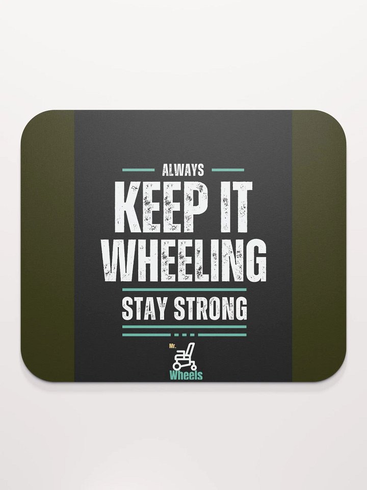 Wheeling Strength Mouse Pad product image (2)