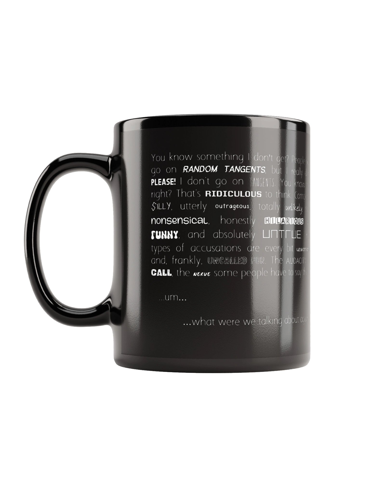 Tangent Quote Mug product image (1)