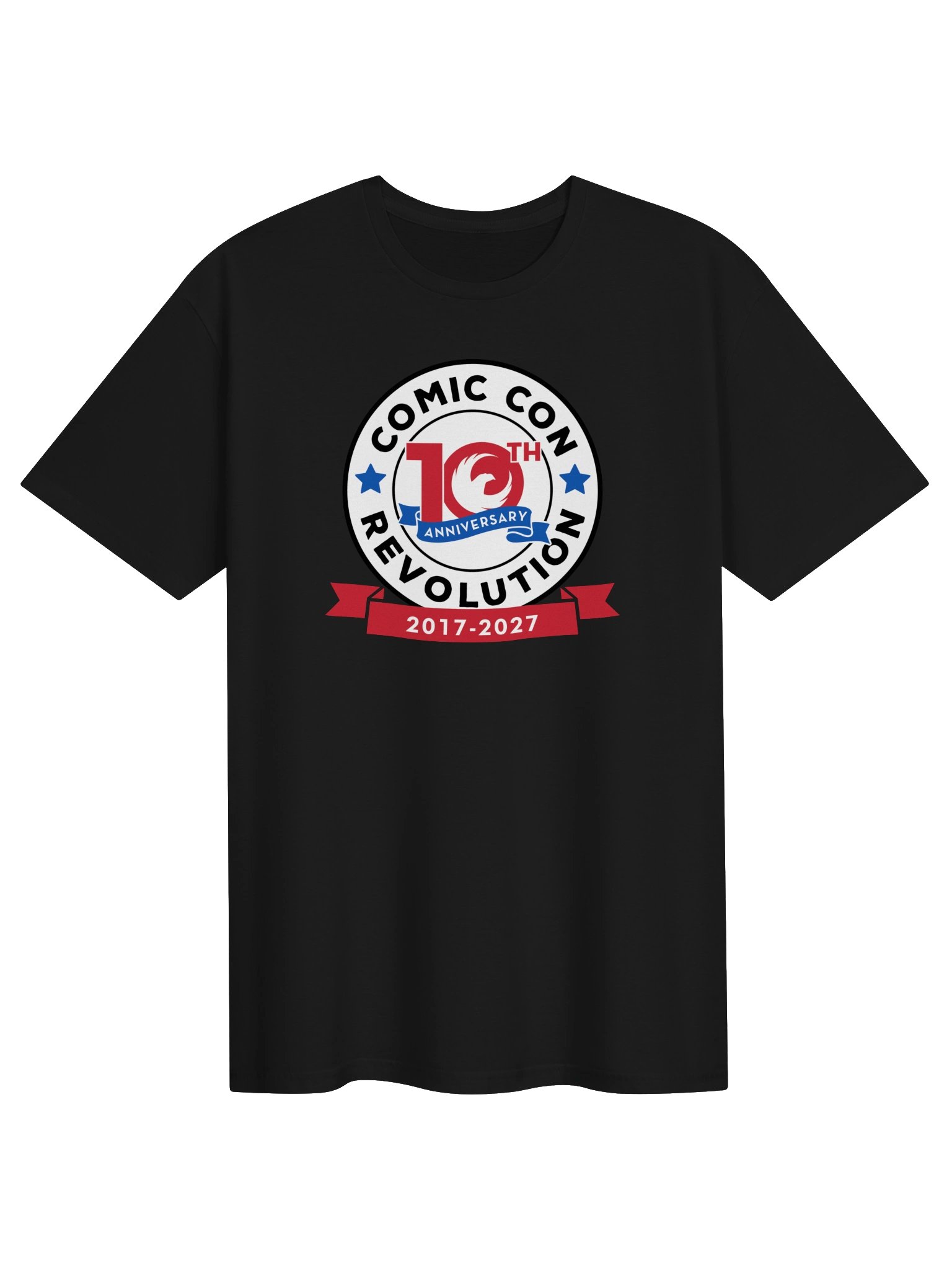 Comic Con Revolution 10th Anniversary Bullet Logo Tee product image (1)