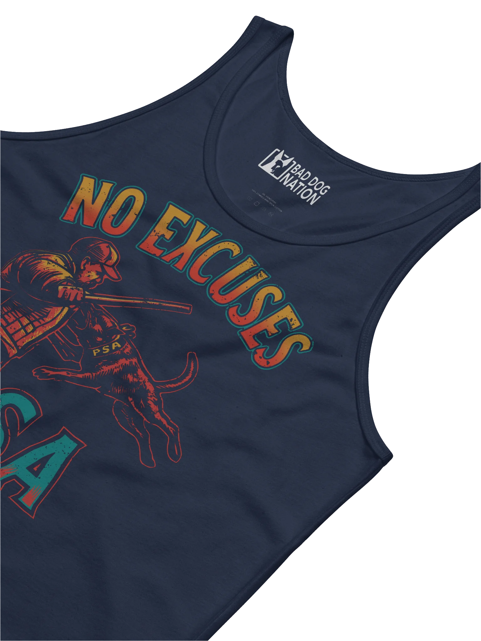 PSA No excuses - Premium Unisex Tank Top product image (2)