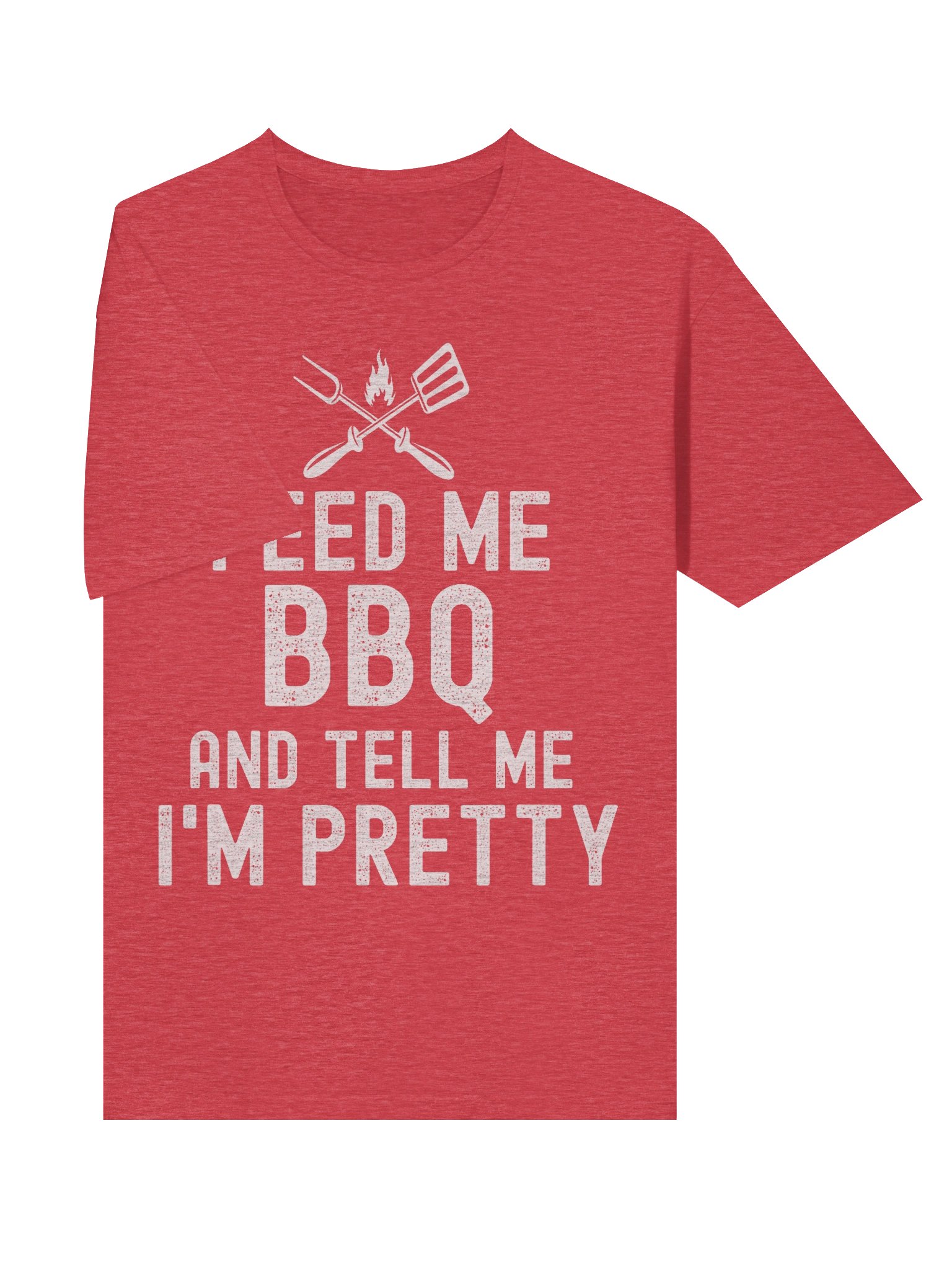Feed Me BBQ and Tell Me I’m Pretty – Gildan Softstyle Unisex T-Shirt product image (3)