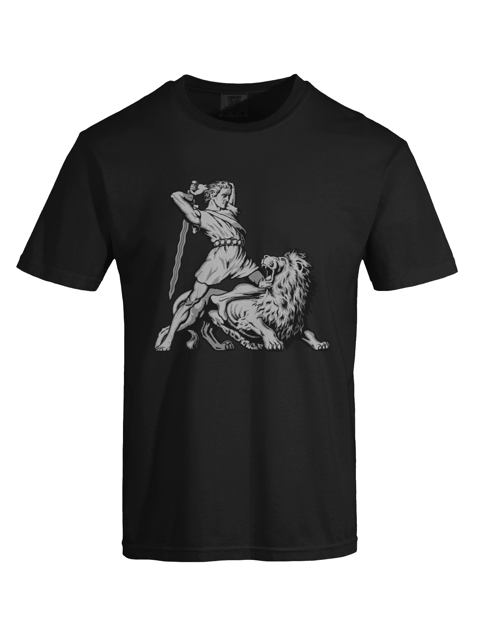 Samson and the Lion Heavyweight Tee v2 product image (37)
