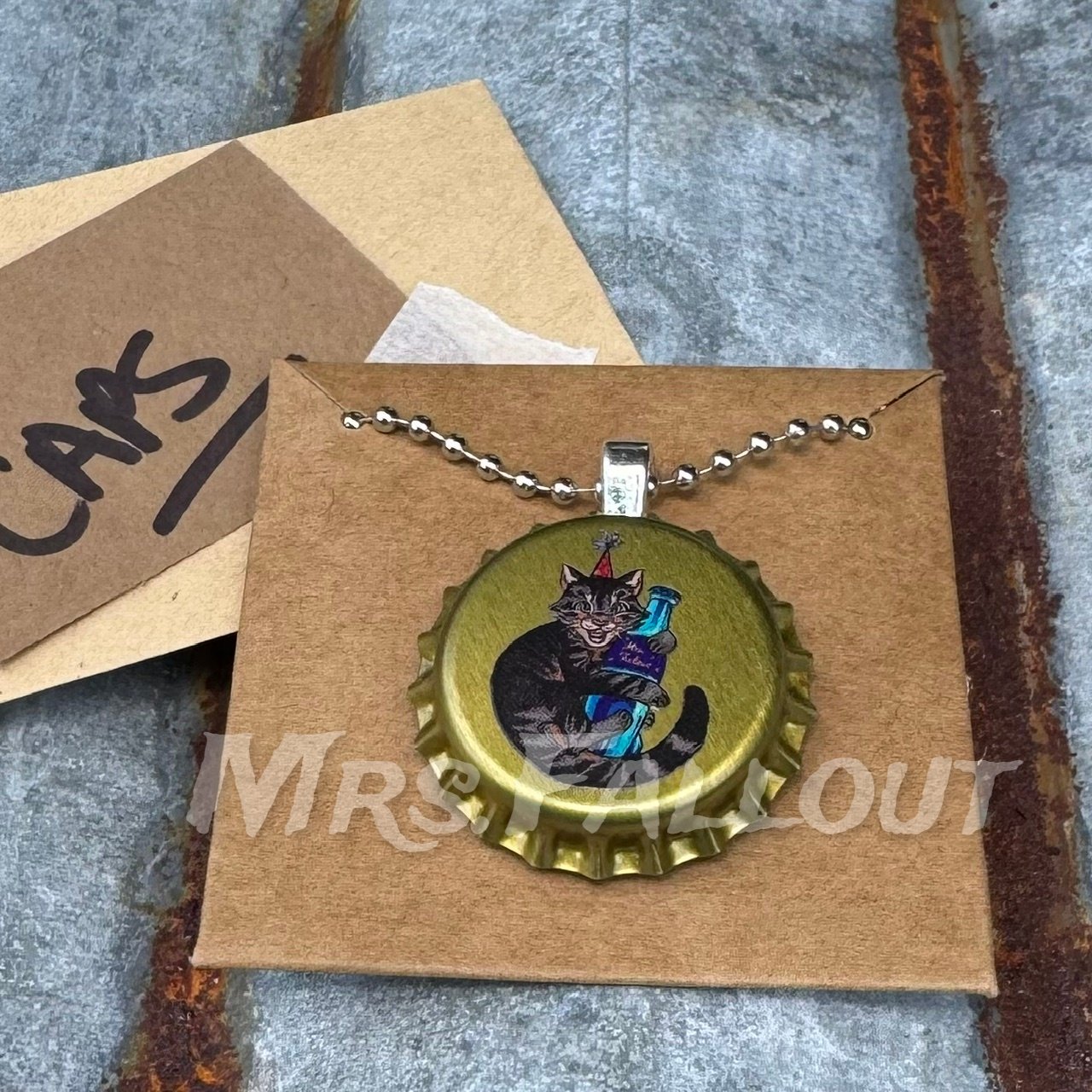 Cap Necklace (Chrome Finish) product image (3)