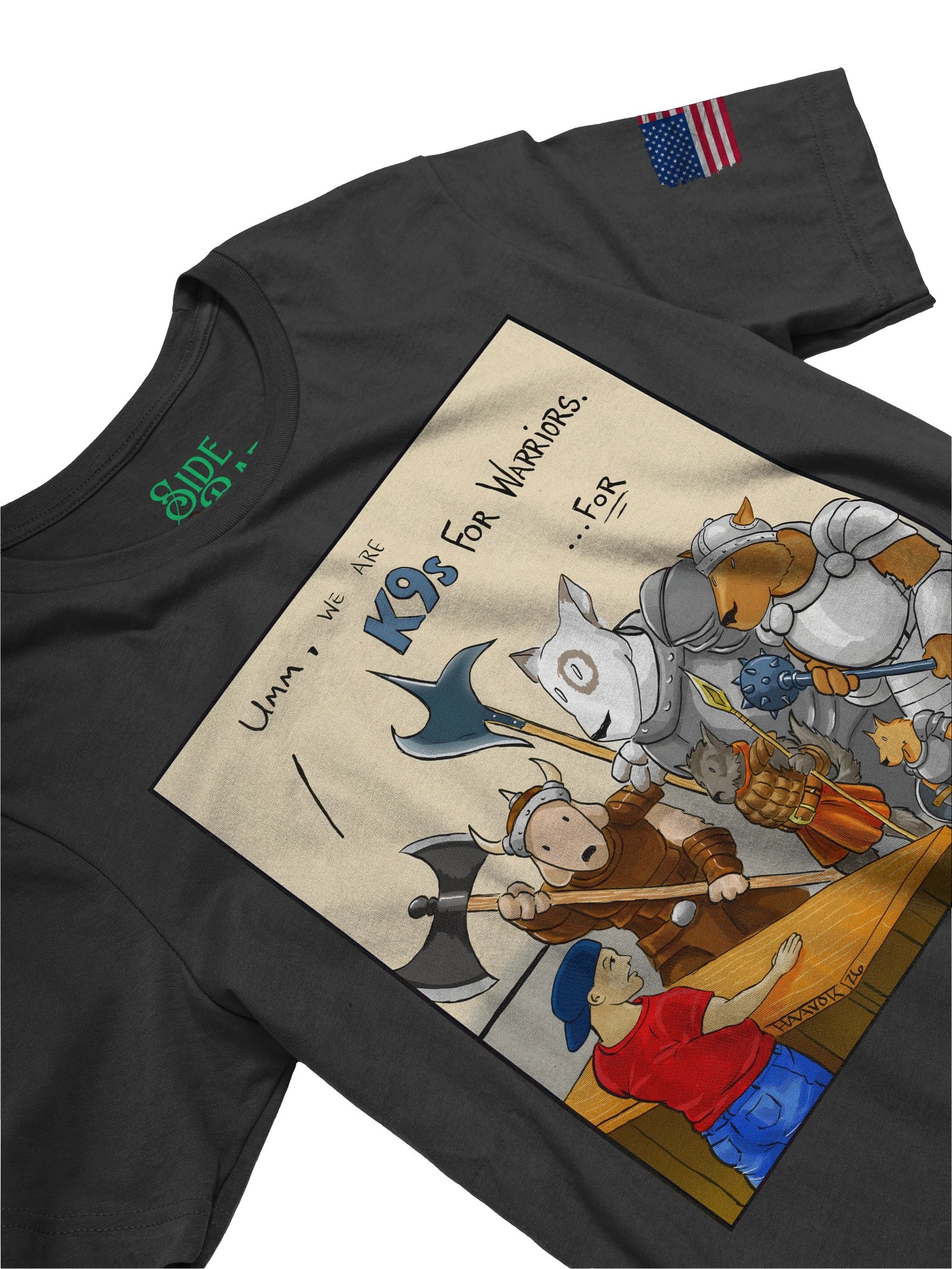 K9s for Warriors Support Shirt Front Image product image (26)