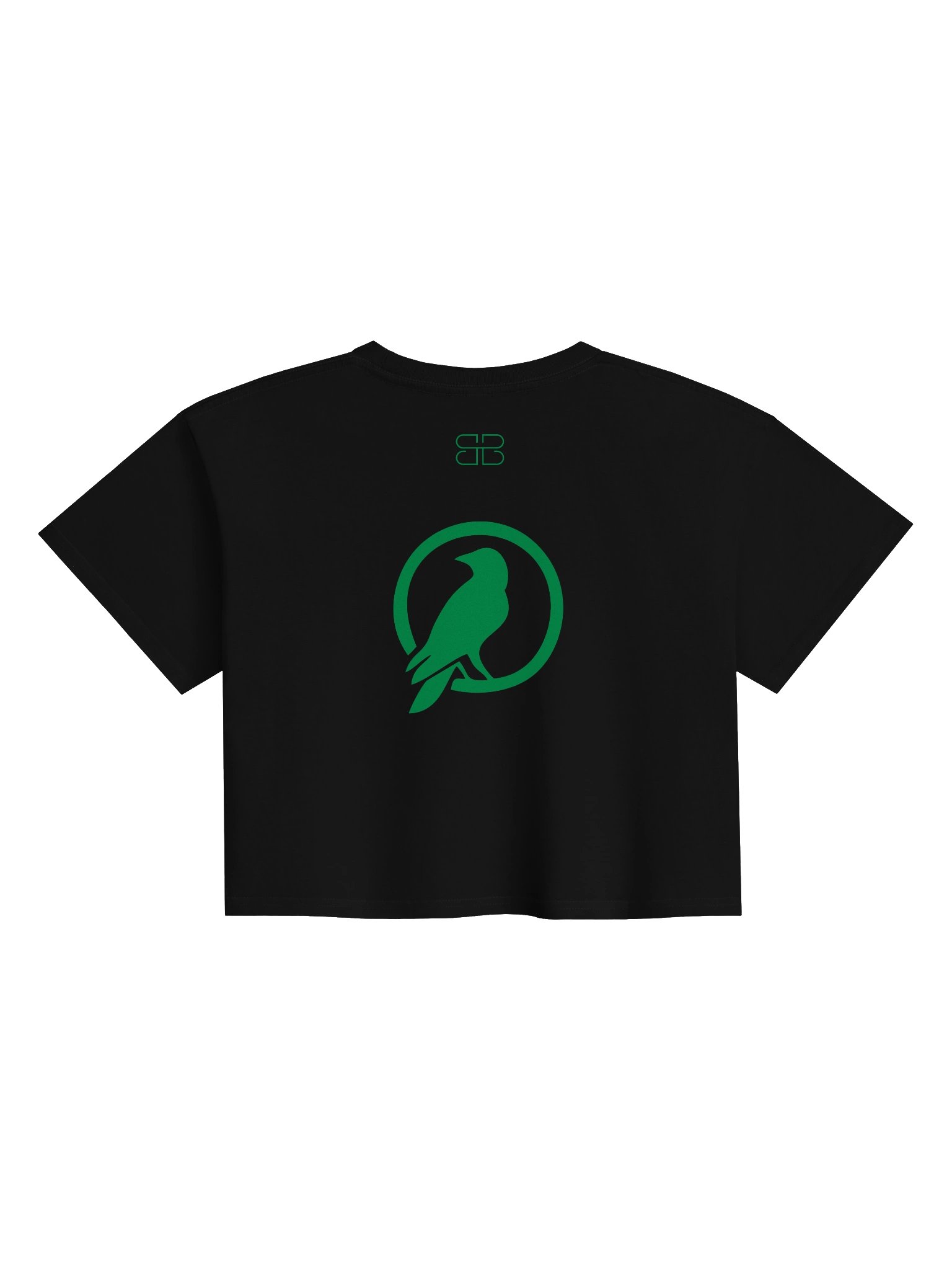 RAVEN GREEN IMAGE CIRCLE Crop Tee product image (2)