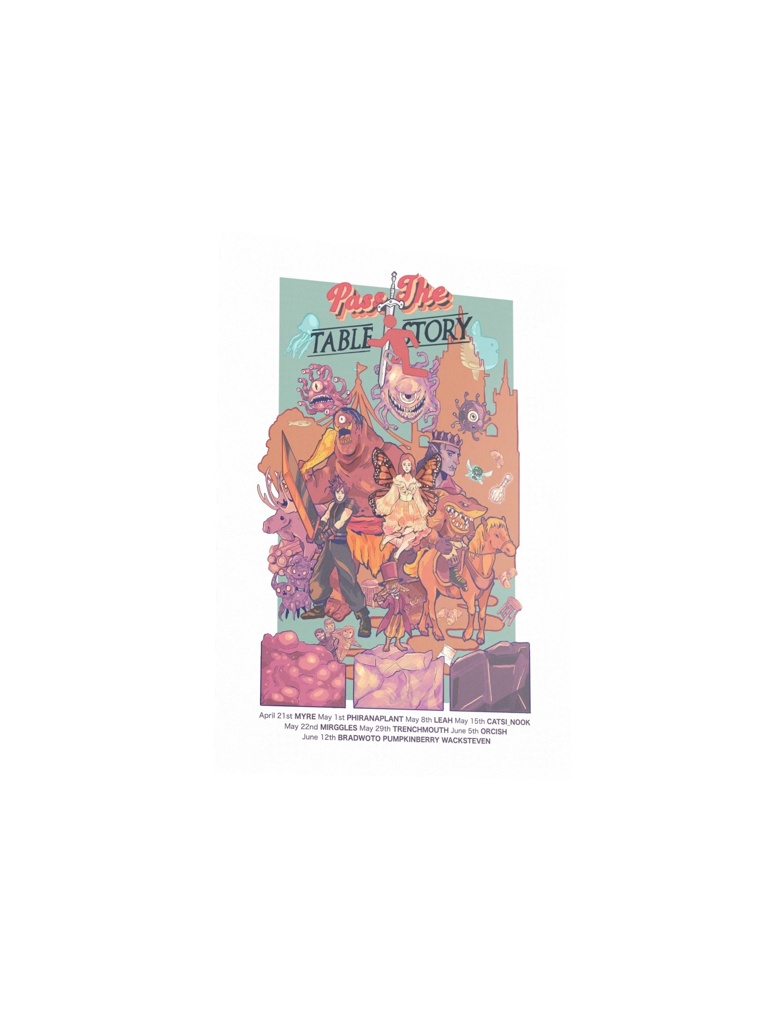 Pass the Tablestory Poster product image (17)