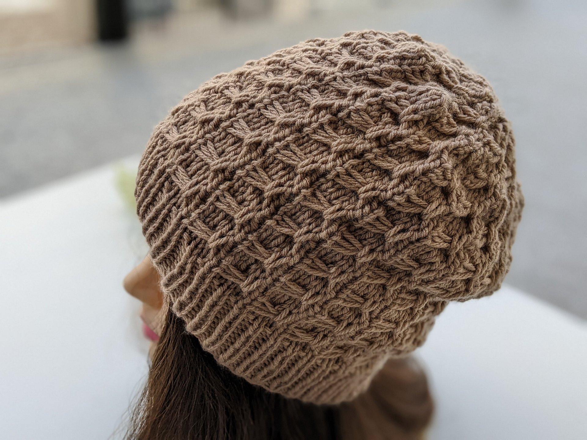 Swivel Knit Winter Hat Pattern product image (3)