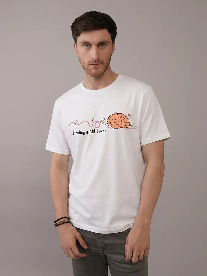 Healing Is Not Linear T-Shirt – Mental Health Awareness Tee | The Rest Club Co. product image (2)