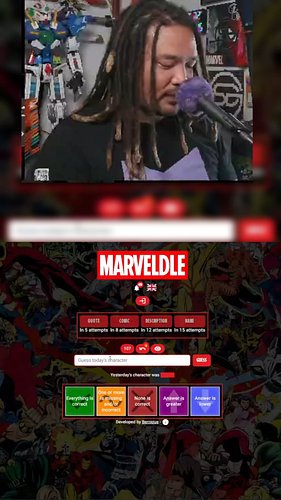 Comic Book Marveldle for Oct 15!

Voting is continuing since we made it to the Top 20! 

https://tophost.org/2026/will-freela...