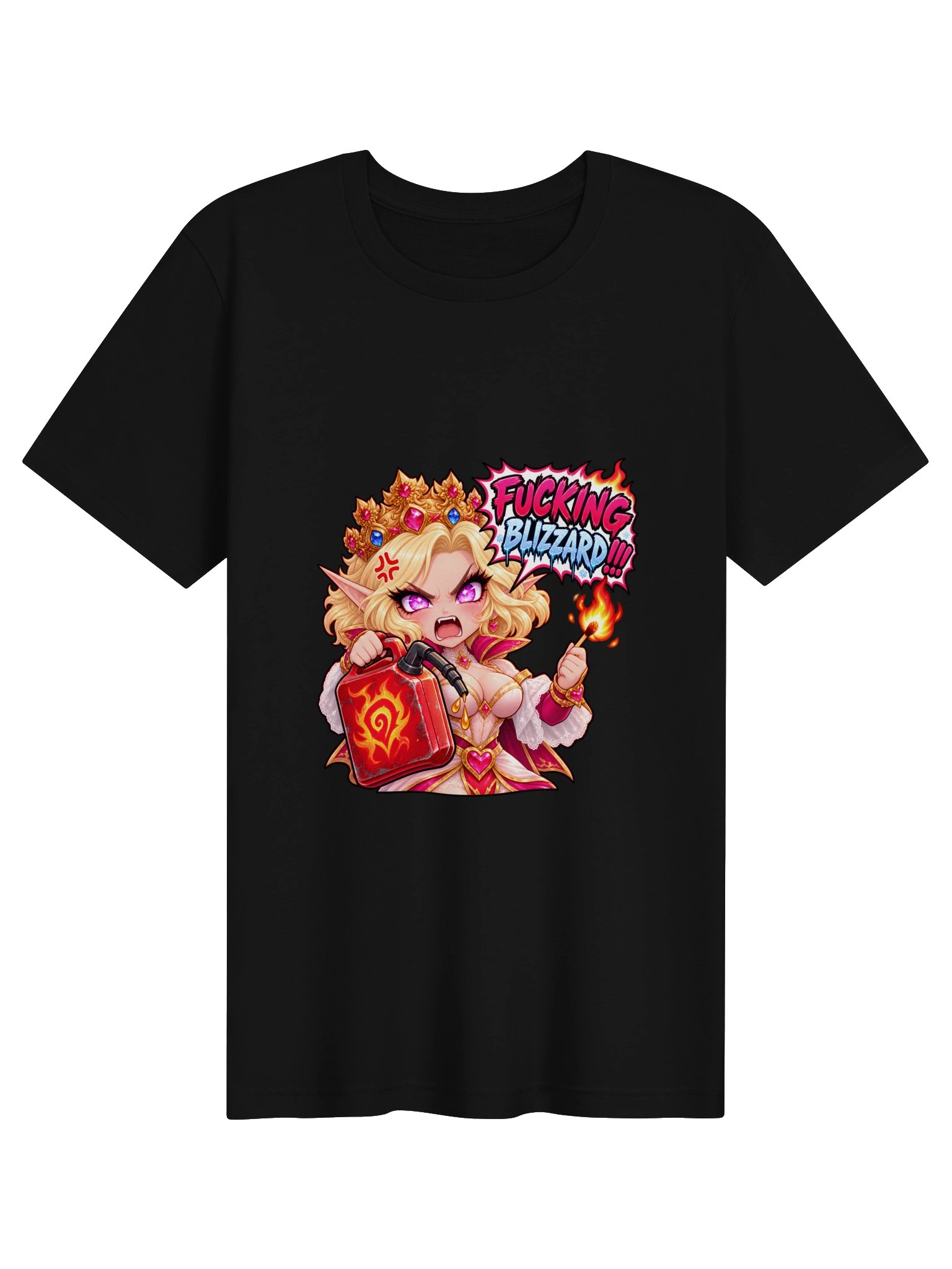Guild Leader Quote Series - Luna F--king Blizzard - Unisex t-shirt product image (1)
