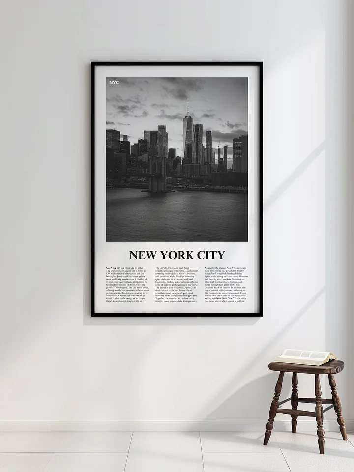 New York City 02 Newspaper Poster product image (2)