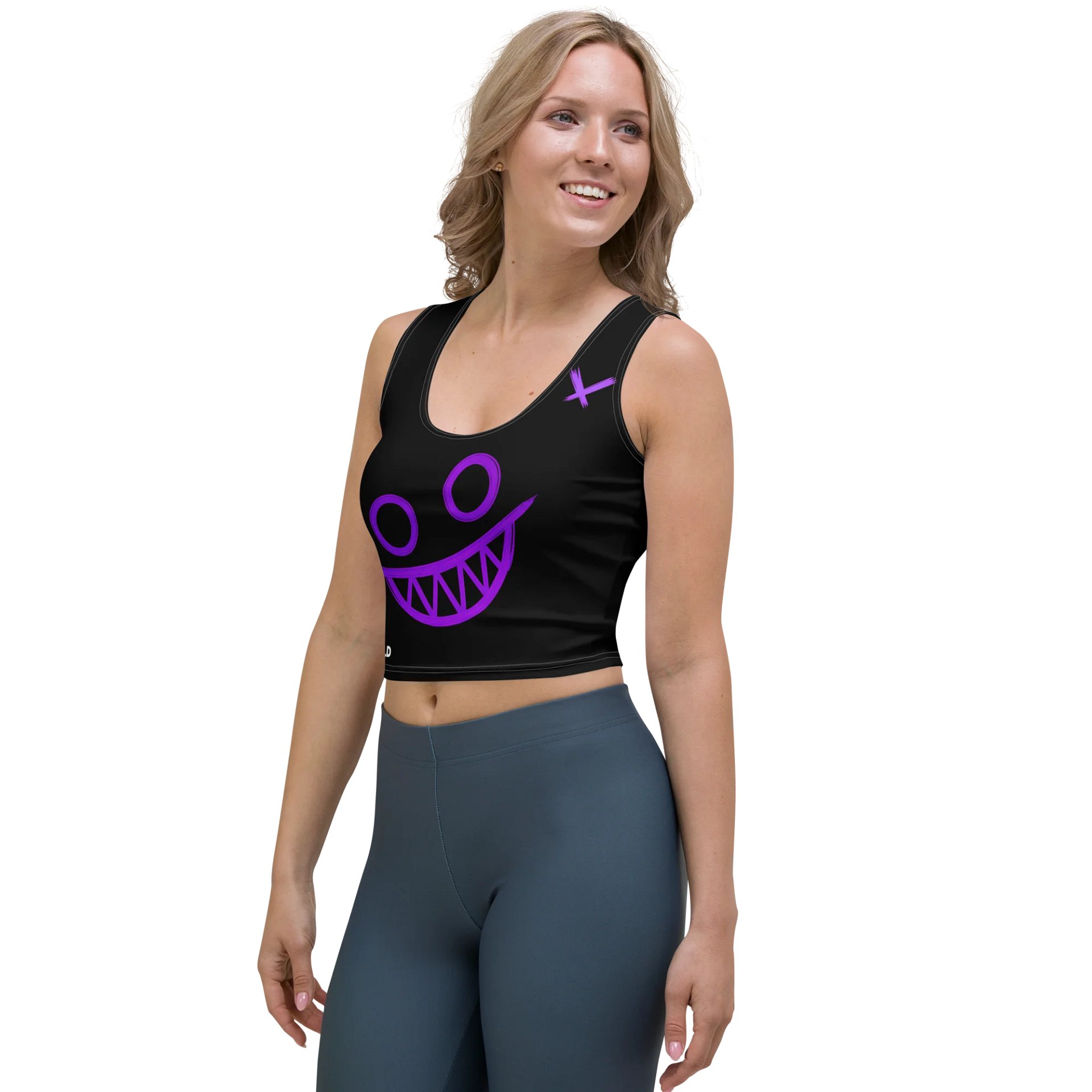 NLD Vibrant Smiley Crop Top product image (2)