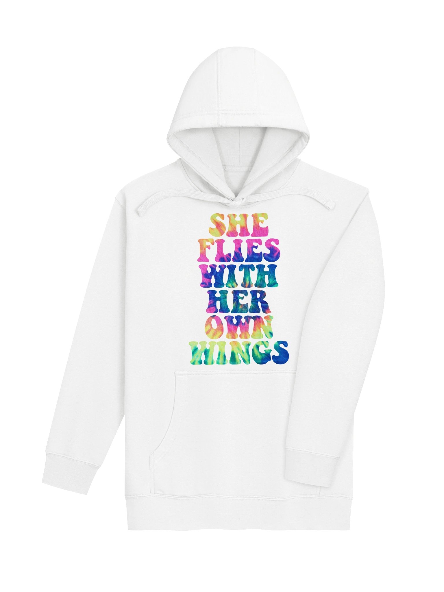 She Flies Tie Dye Hoodie product image (38)