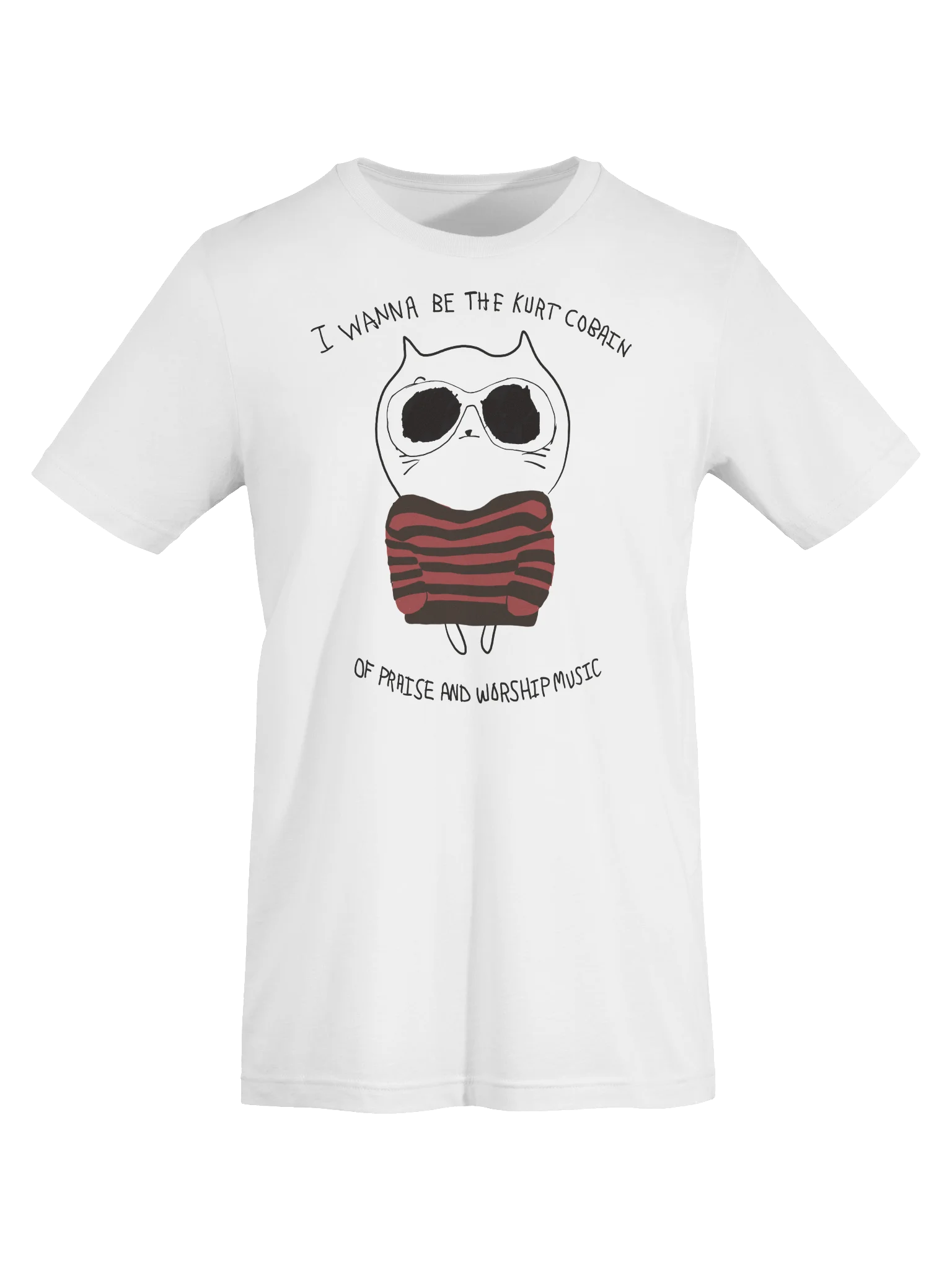 Kurt Cobain parody Statement Tee product image (7)