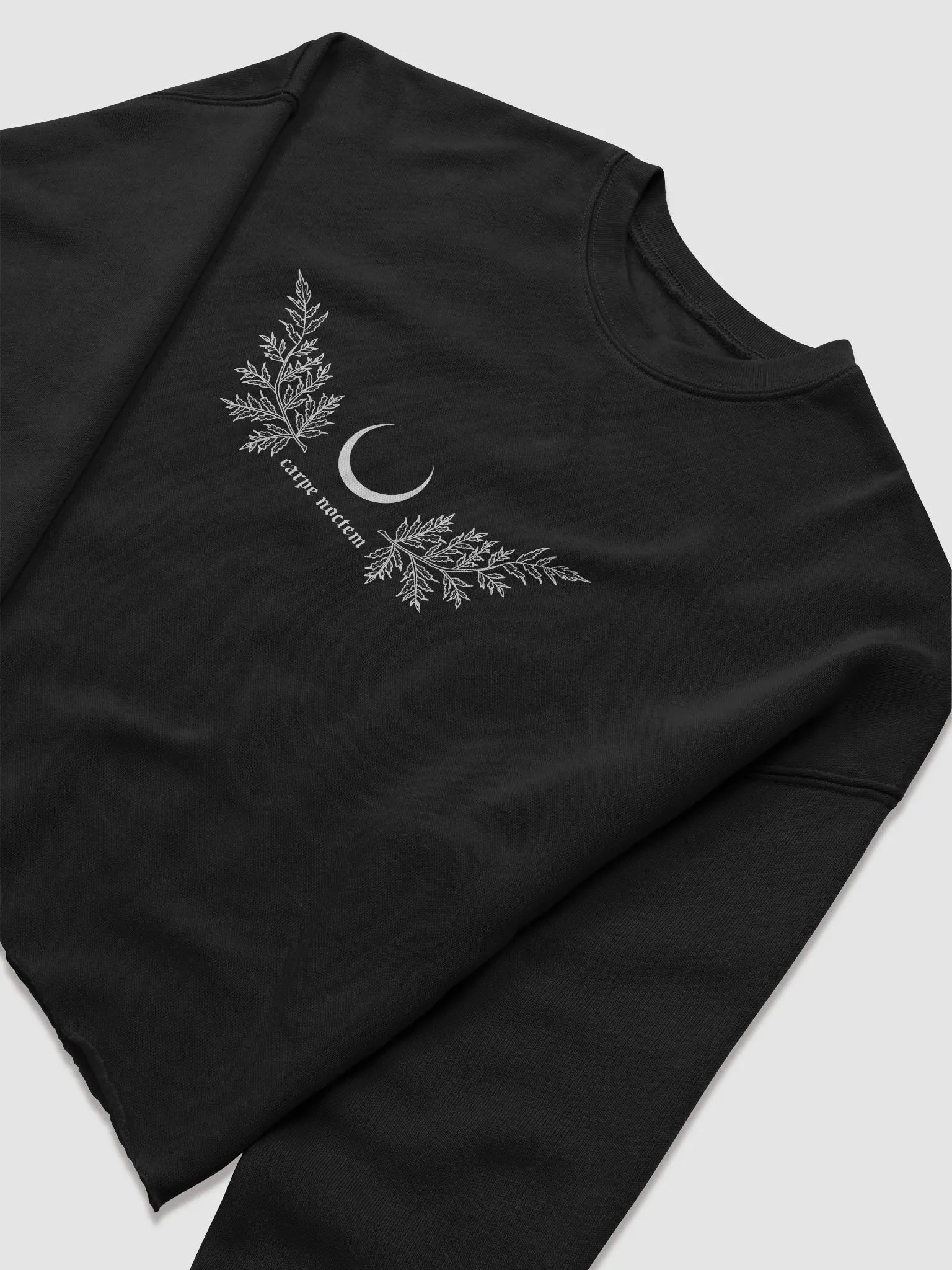 Carpe Noctem Cropped Sweatshirt product image (3)