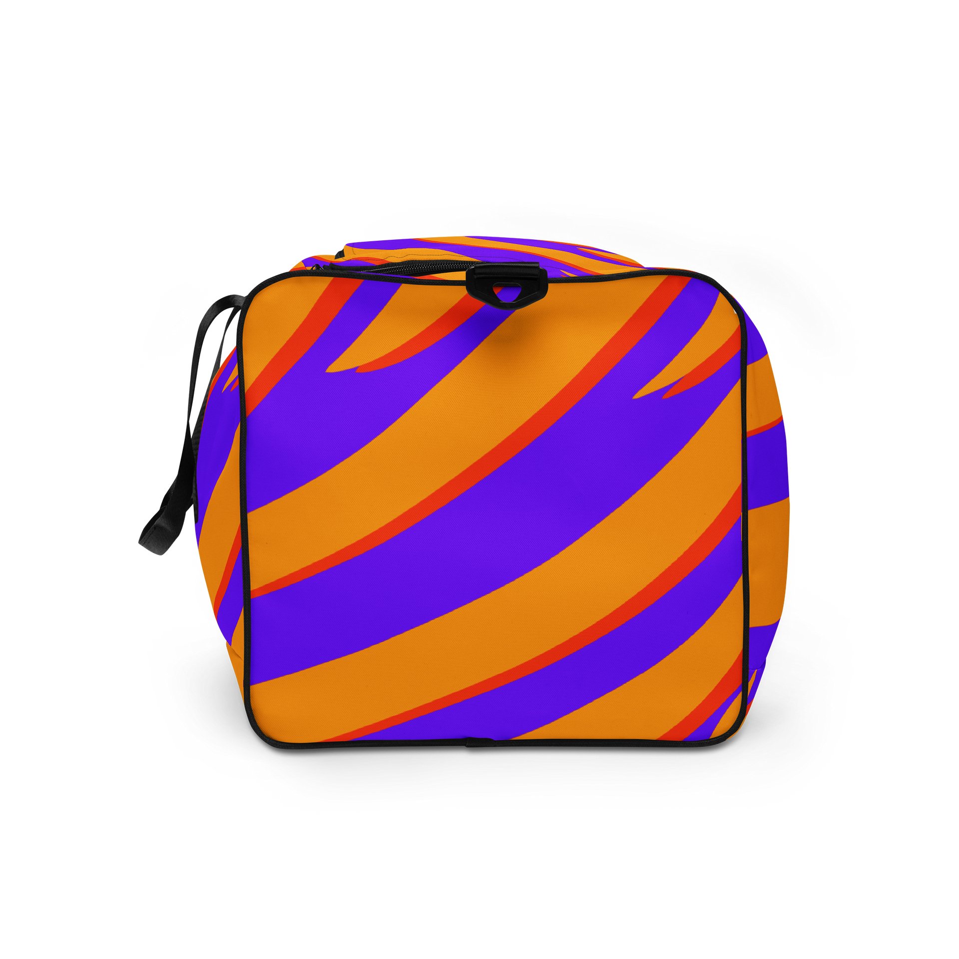 Tiger Print Duffle Bag – Orange Purple product image (9)