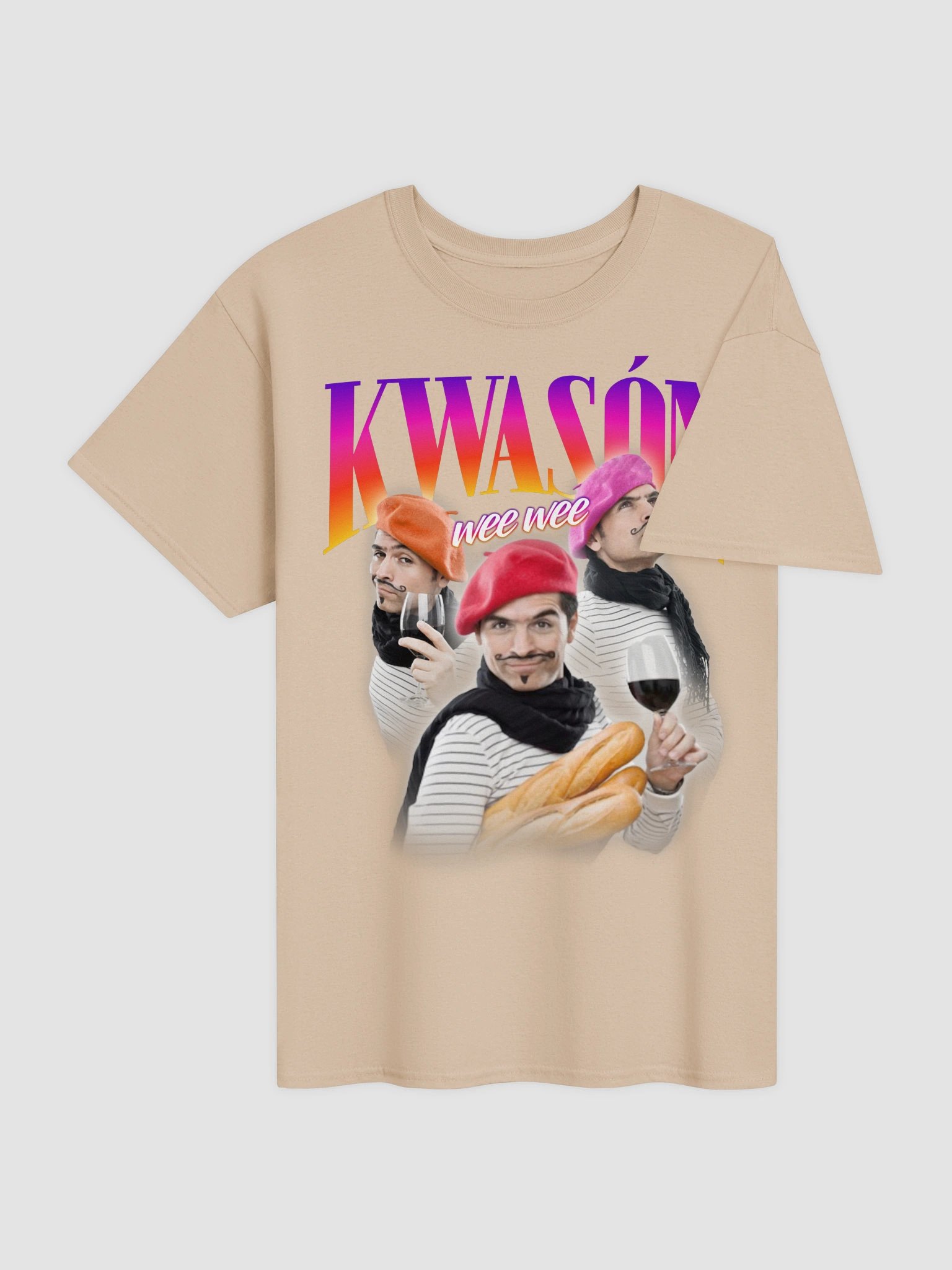 Kwason (croissant) - the Frenchest T-shirt product image (8)