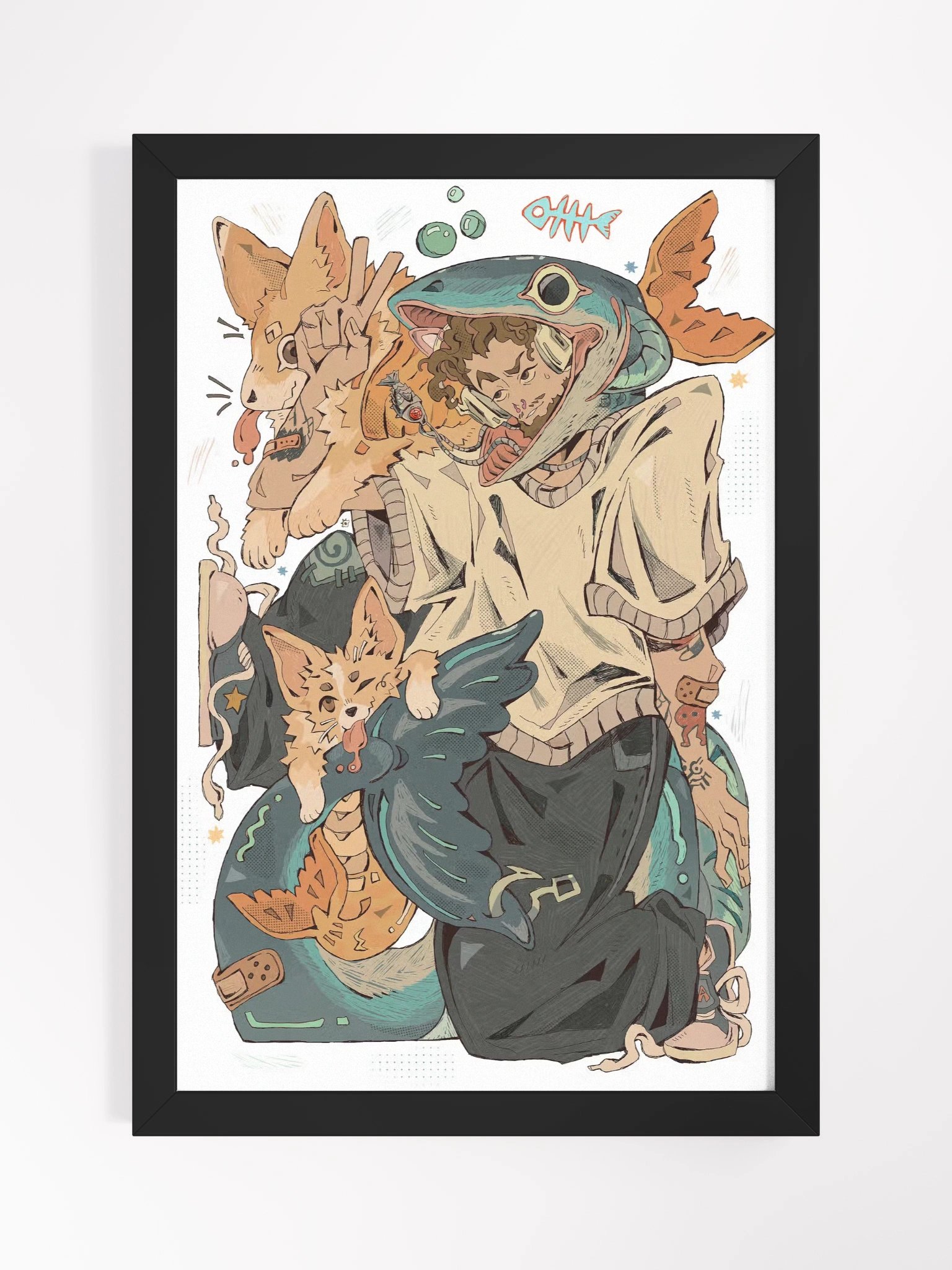Off the Hook - Framed Poster product image (1)