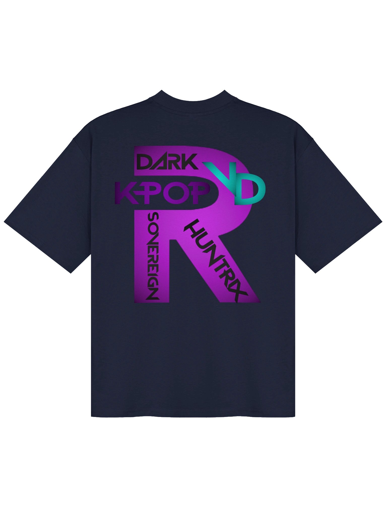 rumi praised mural oversized tee product image (8)