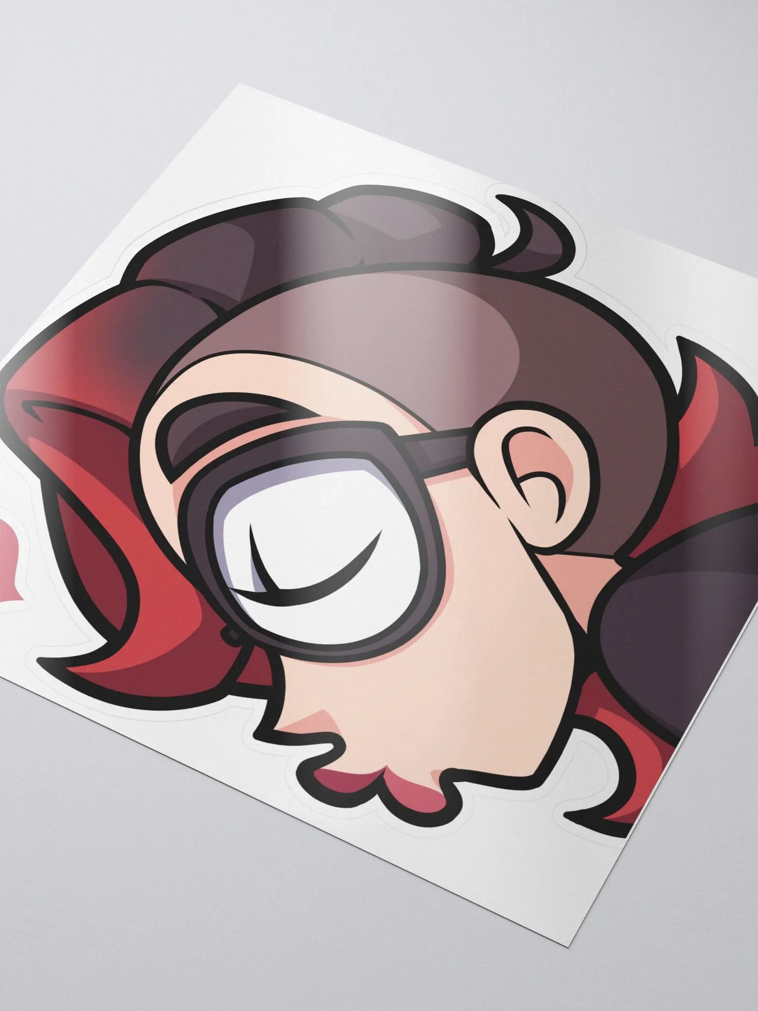 Nika Kiss Emote Sticker product image (1)