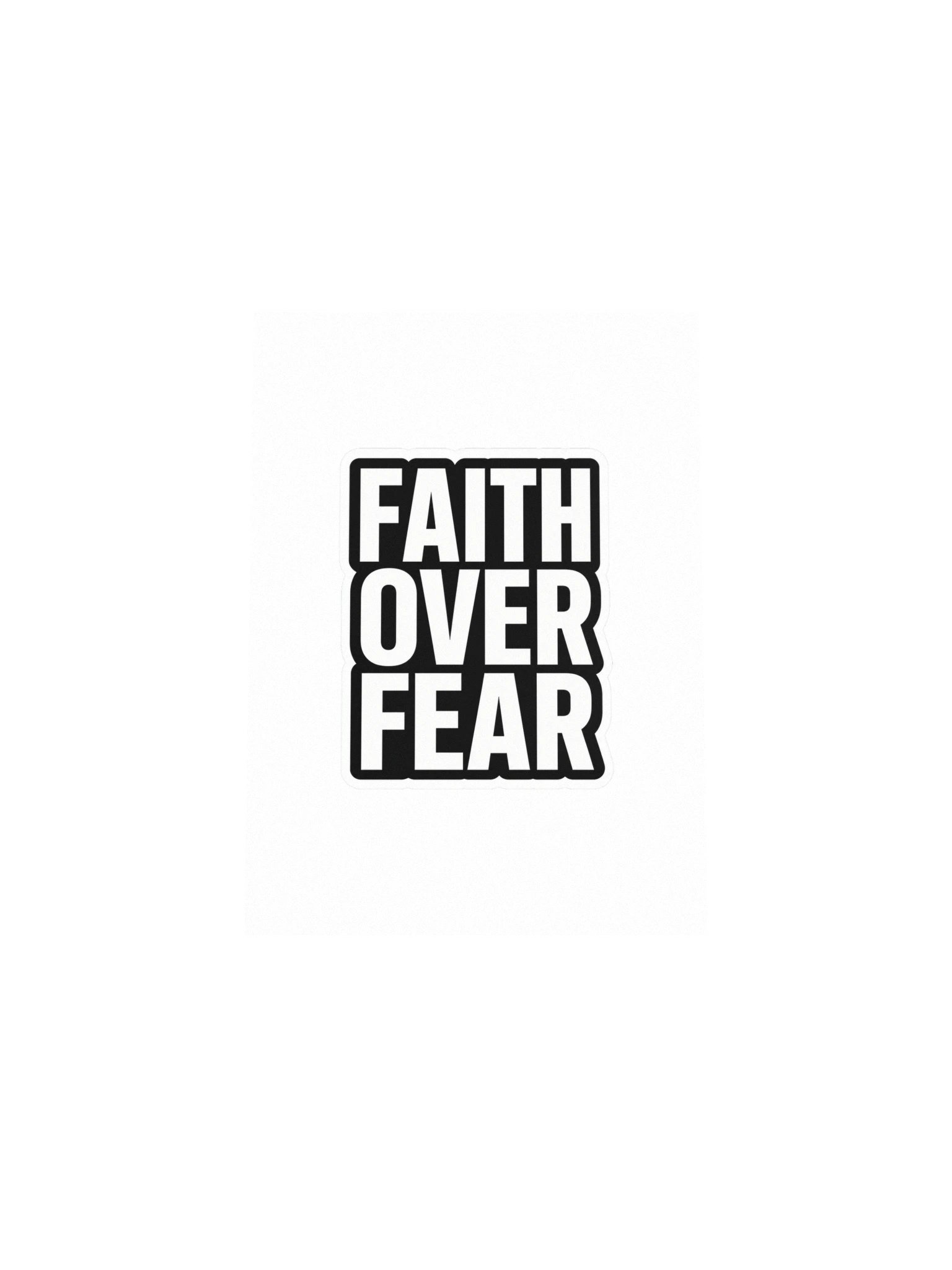 Faith Over Fear Poster product image (8)
