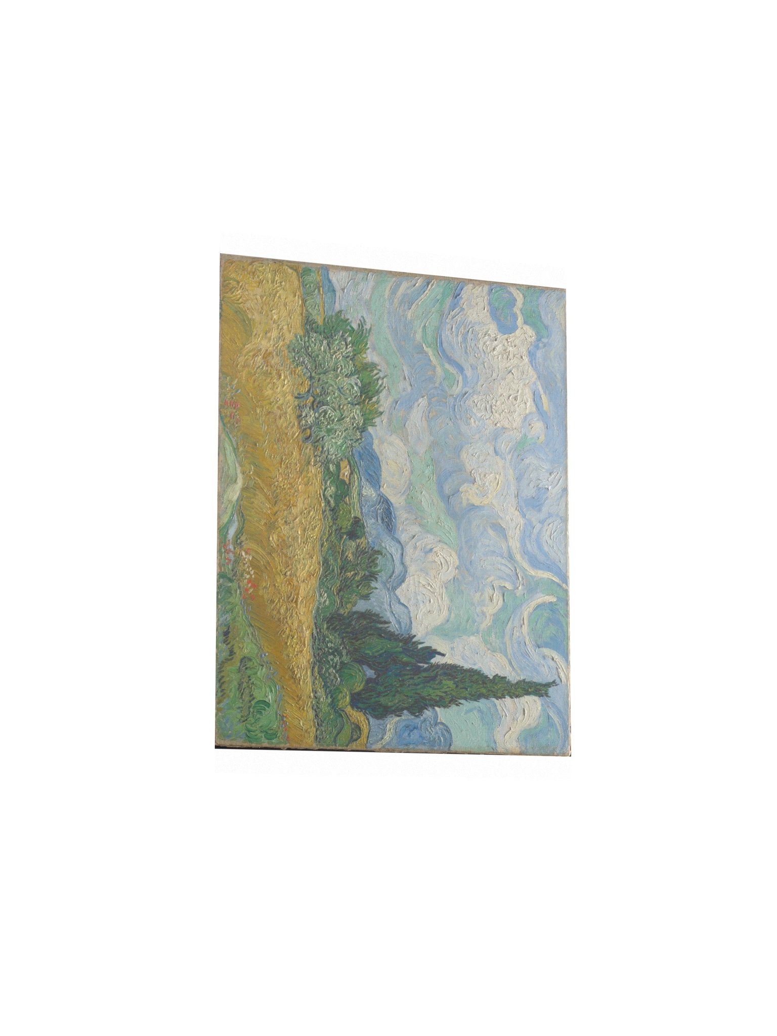 Van Gogh, Wheat Field with Cypresses — Fine-Art Poster product image (12)
