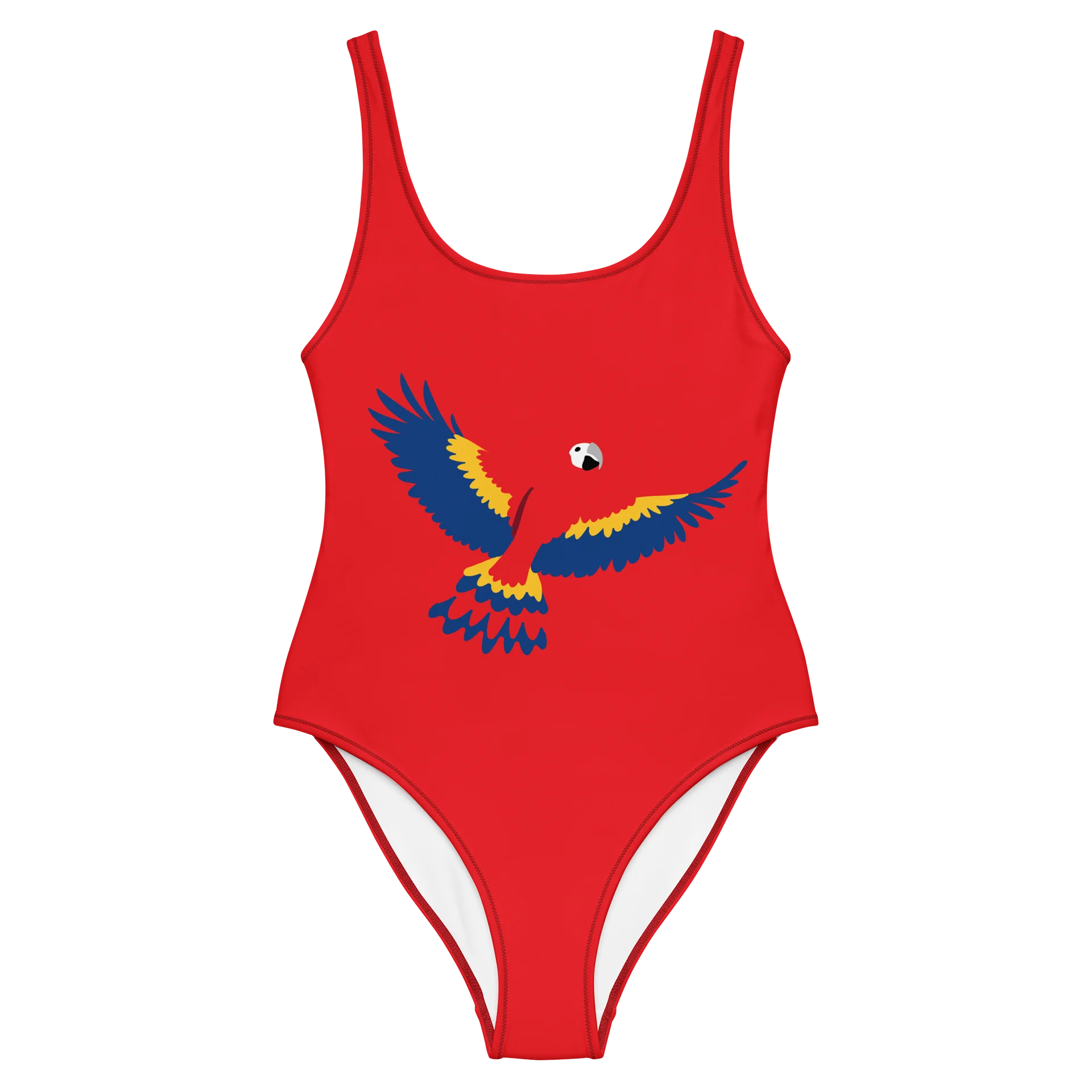 Colorful Parrot Flight One-Piece Swimsuit product image (2)