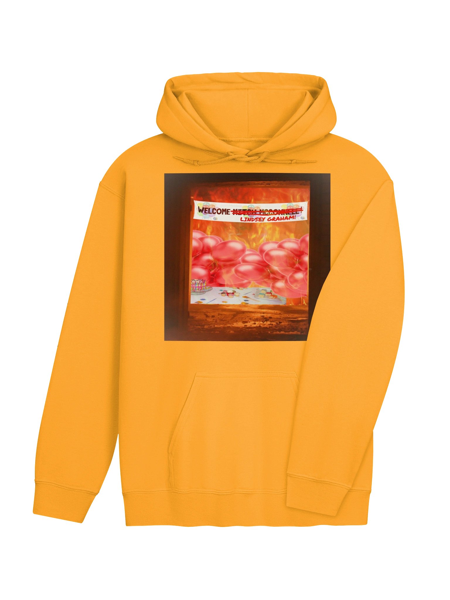 WELCOME LINDSEY GRAHAM! — HOODIE (LIGHT) product image (13)