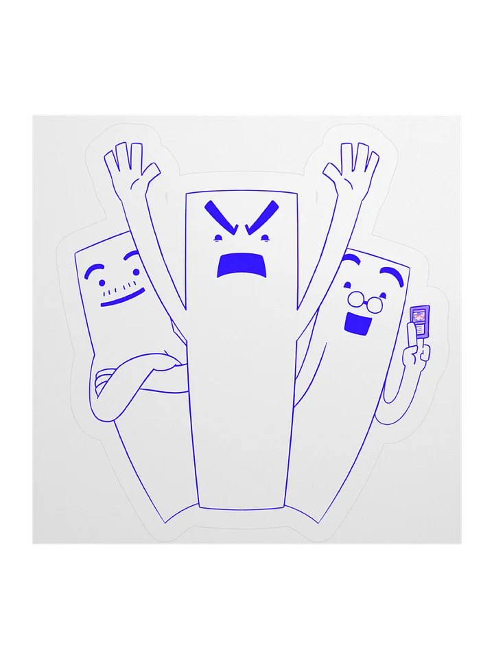 Maliens Trio Sticker product image (1)