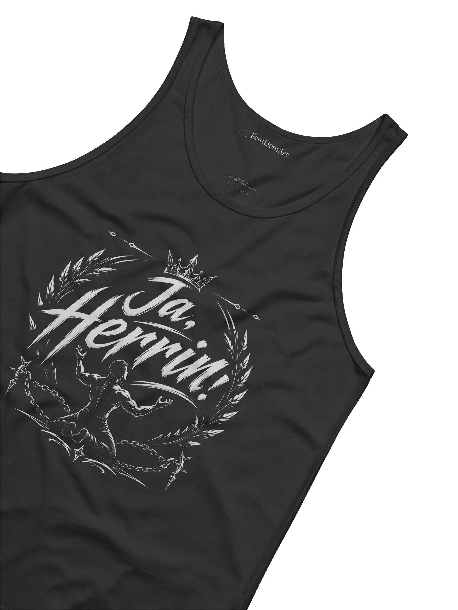 Ja, Herrin! – Geboren, um zu dienen | Dominantes Jersey Tank Top product image (6)