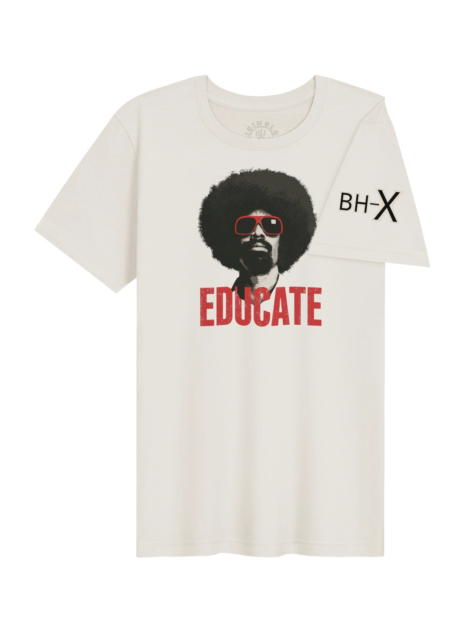 Educate T-Shirt (1) | Knowledge Is Power | Afro Design | Originology | Black History X product image (7)