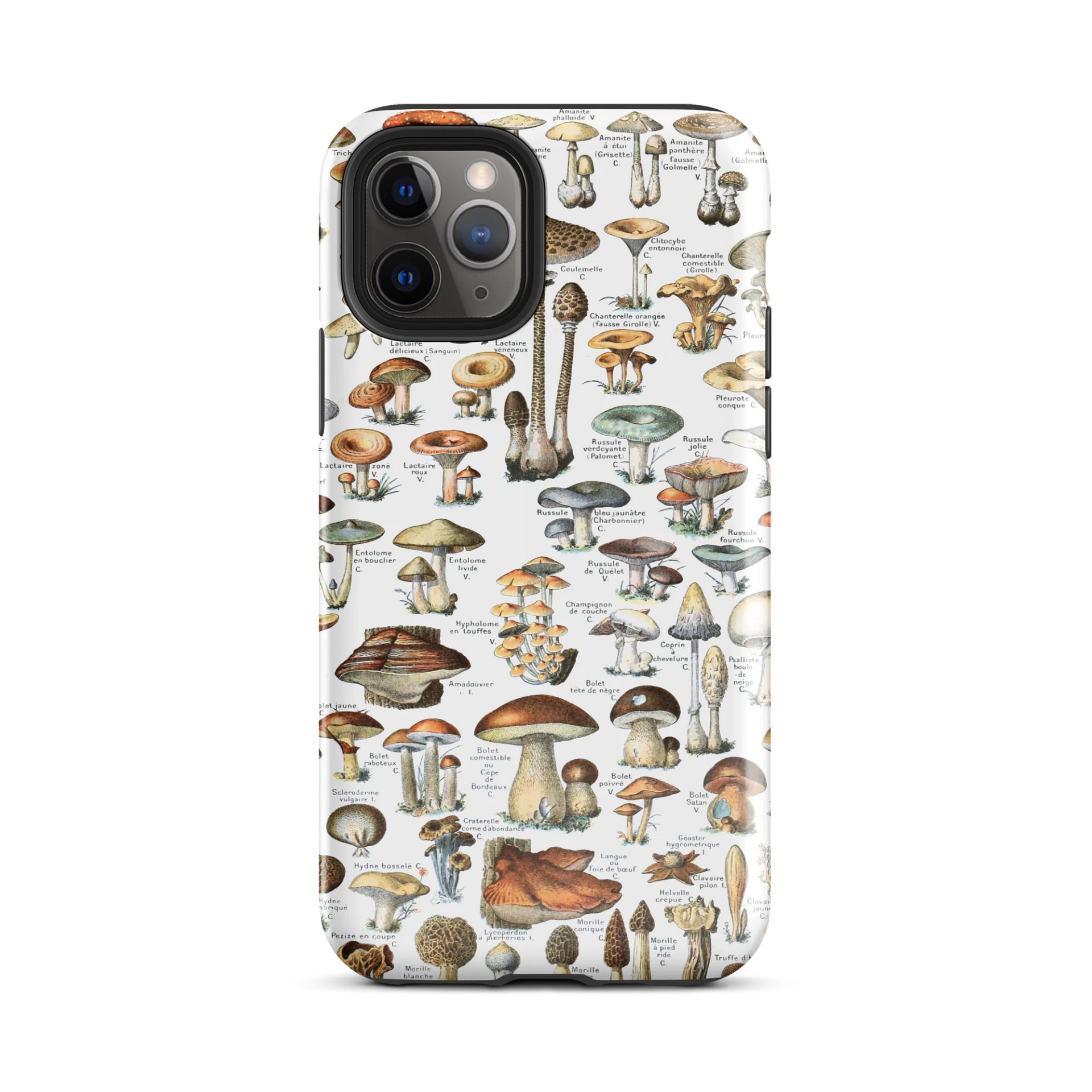 Mycological Marvels iPhone® Tough Case - Champignons by Adolphe Millot product image (2)