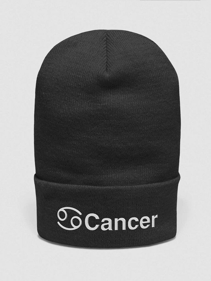 CANCER Zodiac Beanie product image (2)