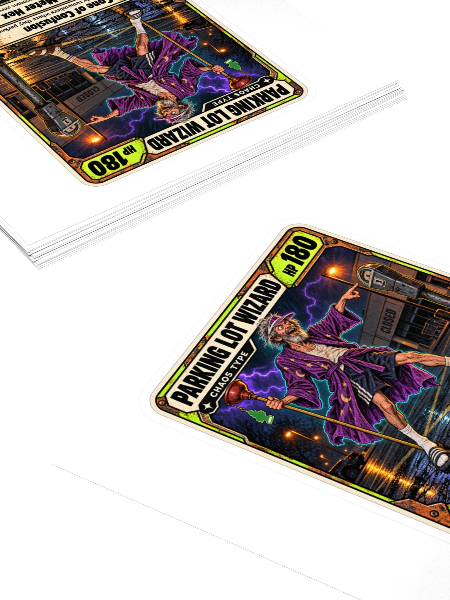 Parking Lot Wizard — Street Deck Sticker 002 product image (4)