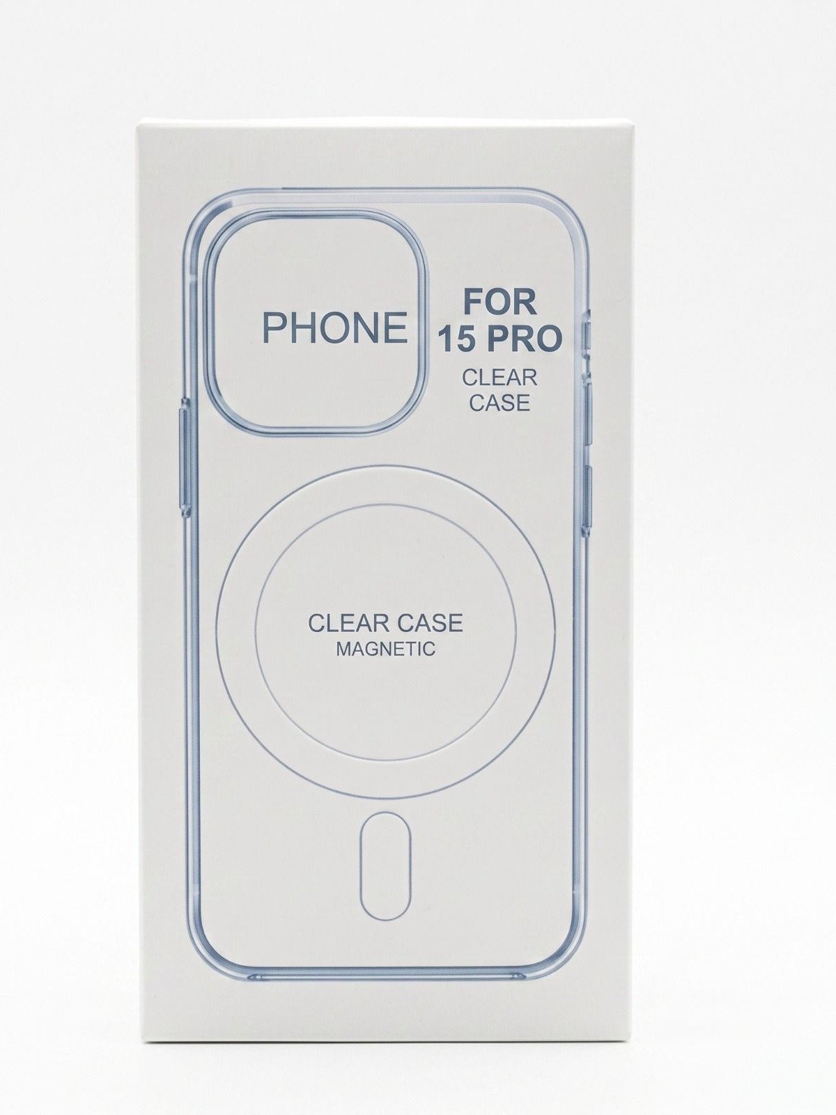 كفر حماية شفاف (Clear Case) لهاتف iPhone 15 Pro product image (1)