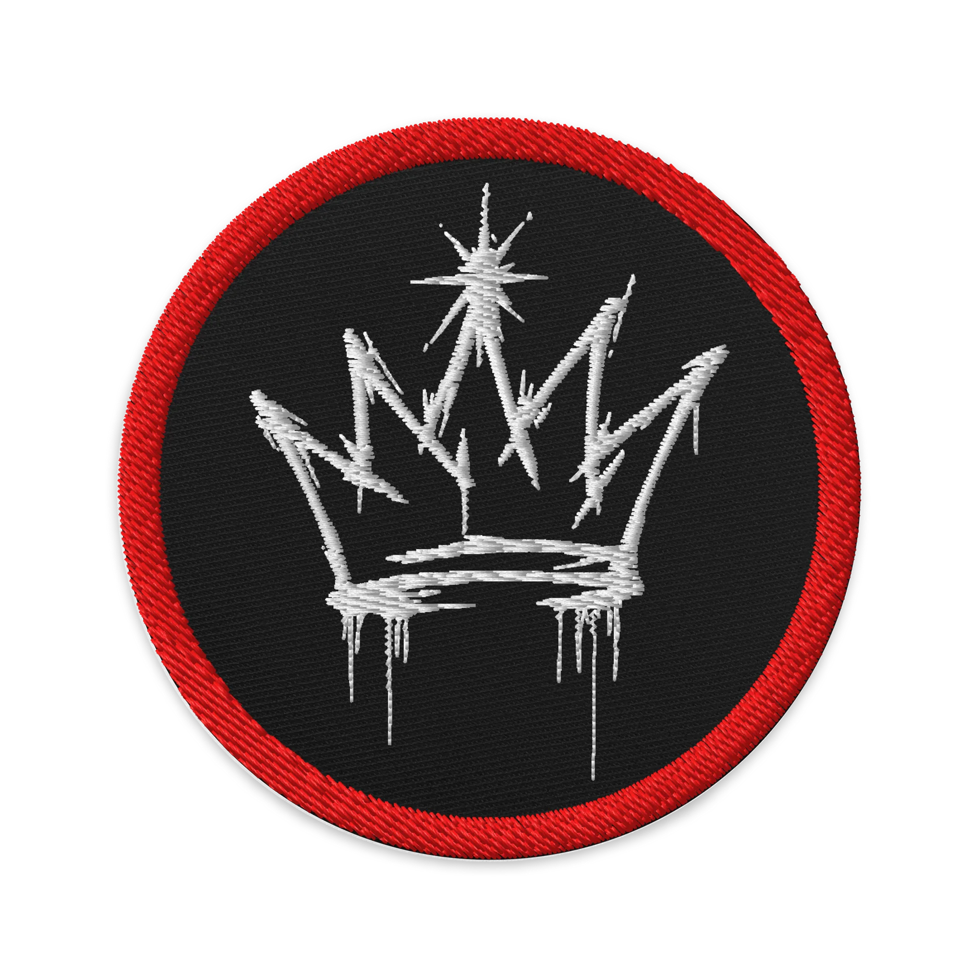 ONE KING Urban Crown Logo Embroidered Patch product image (1)