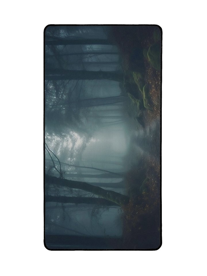 Pathway Surrounded By Trees Desk Mat by Treasure Pie product image (2)