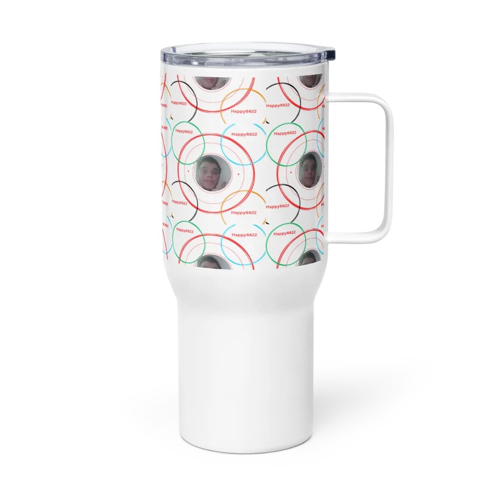Joyful Faces Travel Mug product image (4)