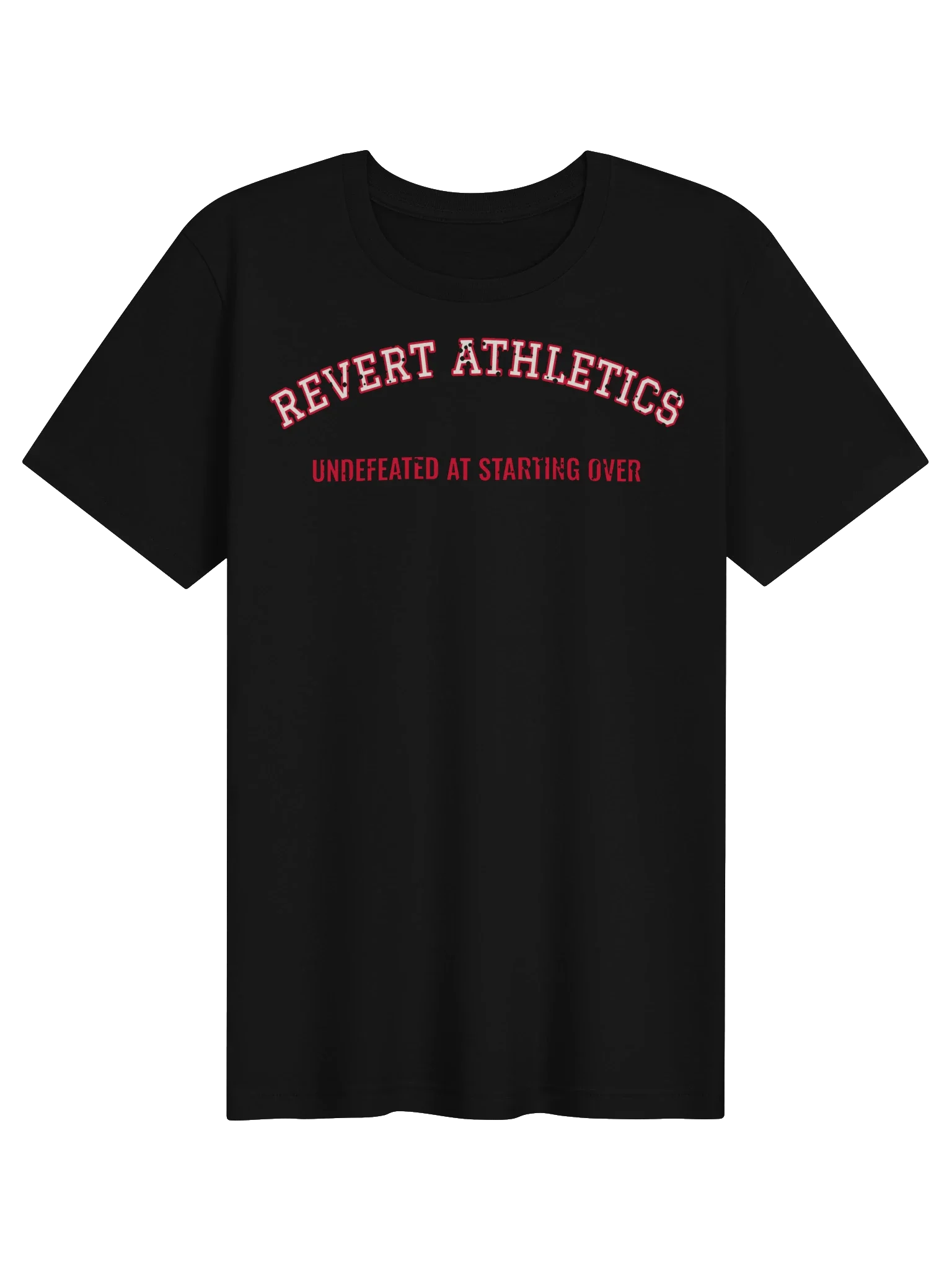 Revert Athletics unisex tee in Black